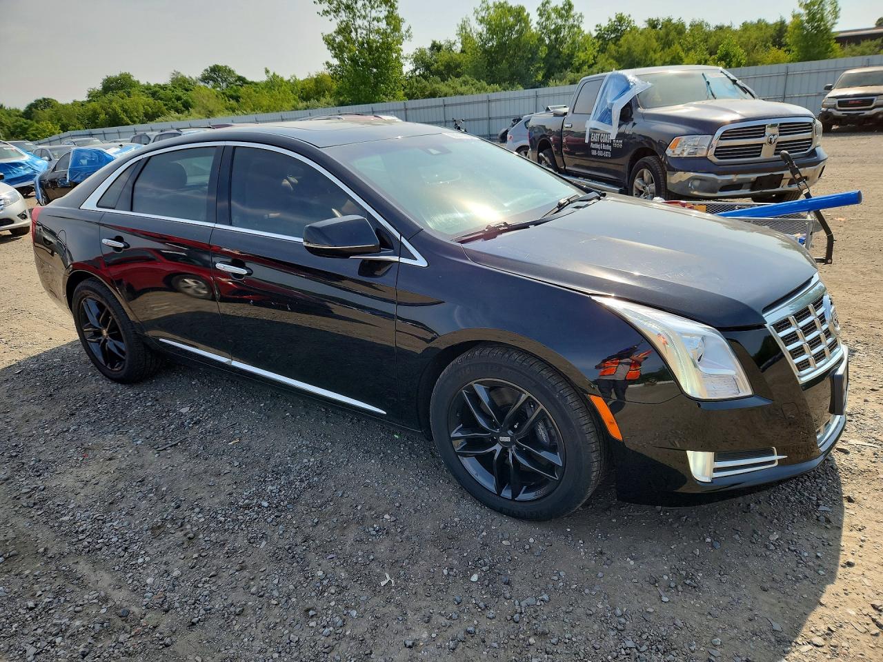 2013 Cadillac Xts Premium Collection Black vin: 2G61T5S37D9121901