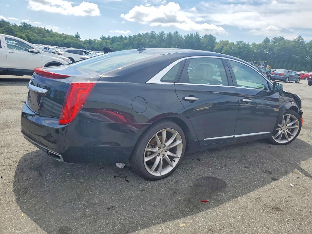 2013 Cadillac Xts Premium Collection Black vin: 2G61T5S38D9150694