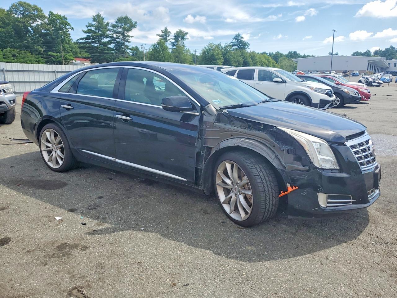 2013 Cadillac Xts Premium Collection Black vin: 2G61T5S38D9150694