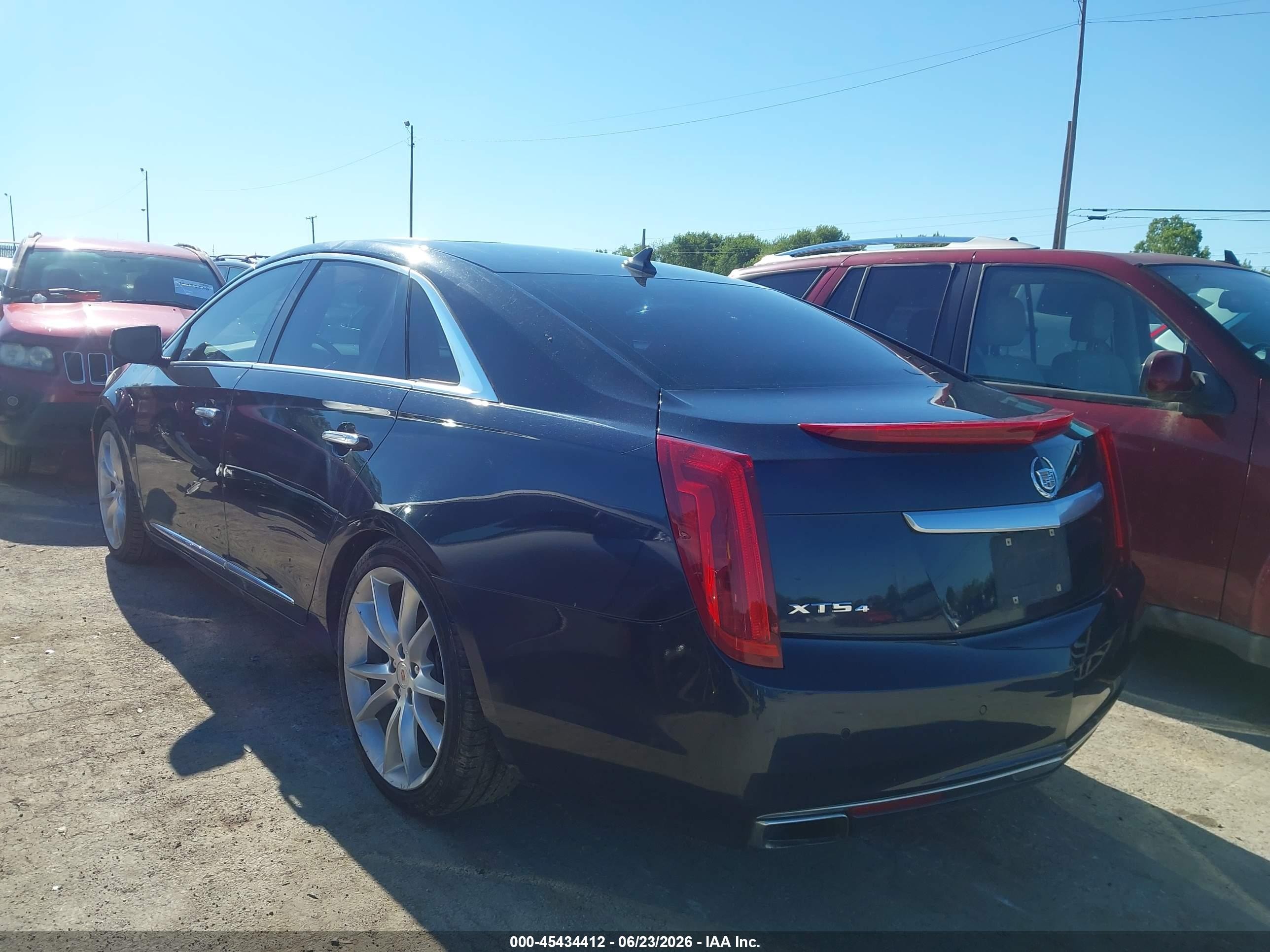 2013 Cadillac Xts Premium Dark Blue vin: 2G61T5S38D9196042
