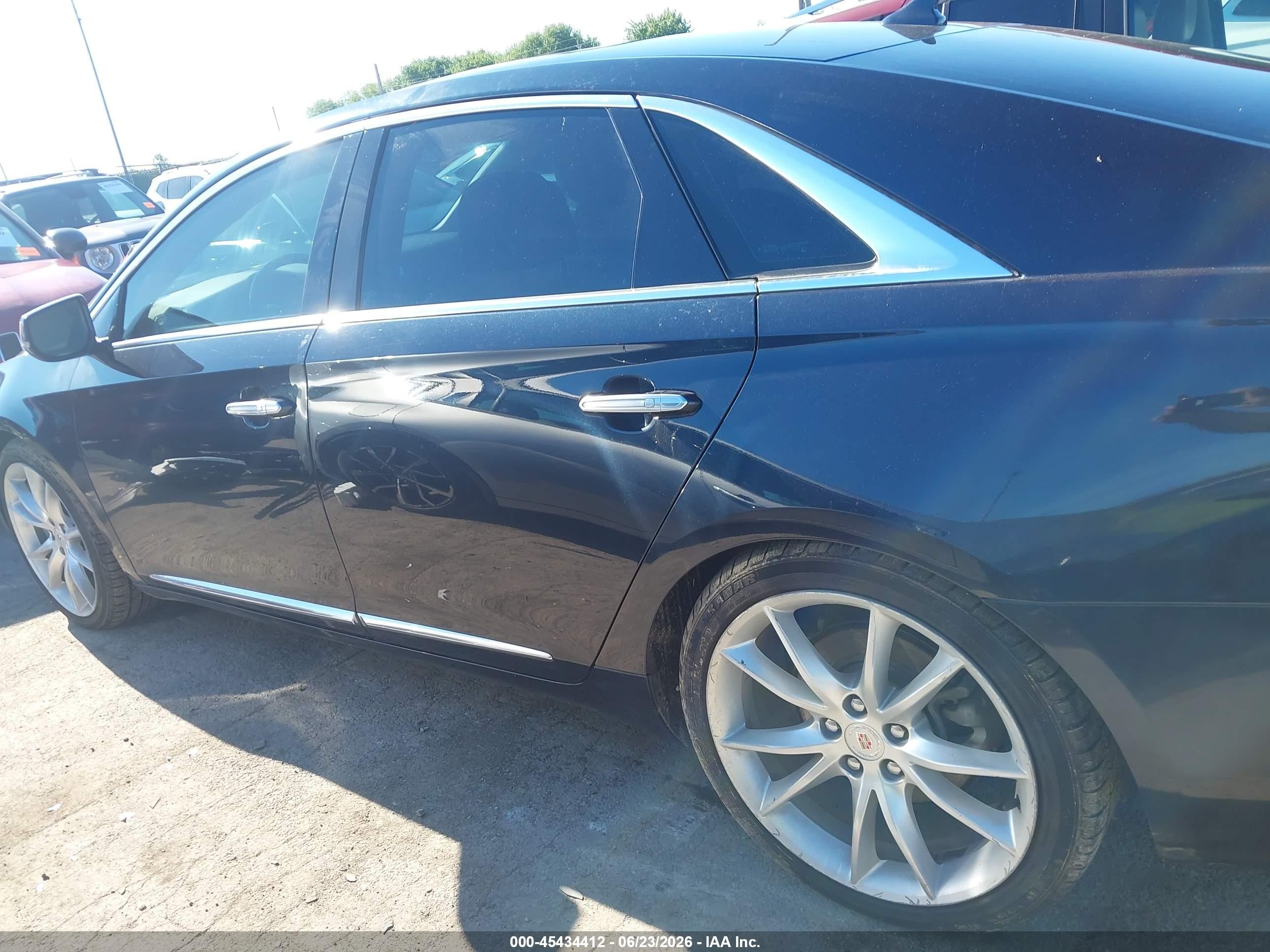 2013 Cadillac Xts Premium Dark Blue vin: 2G61T5S38D9196042