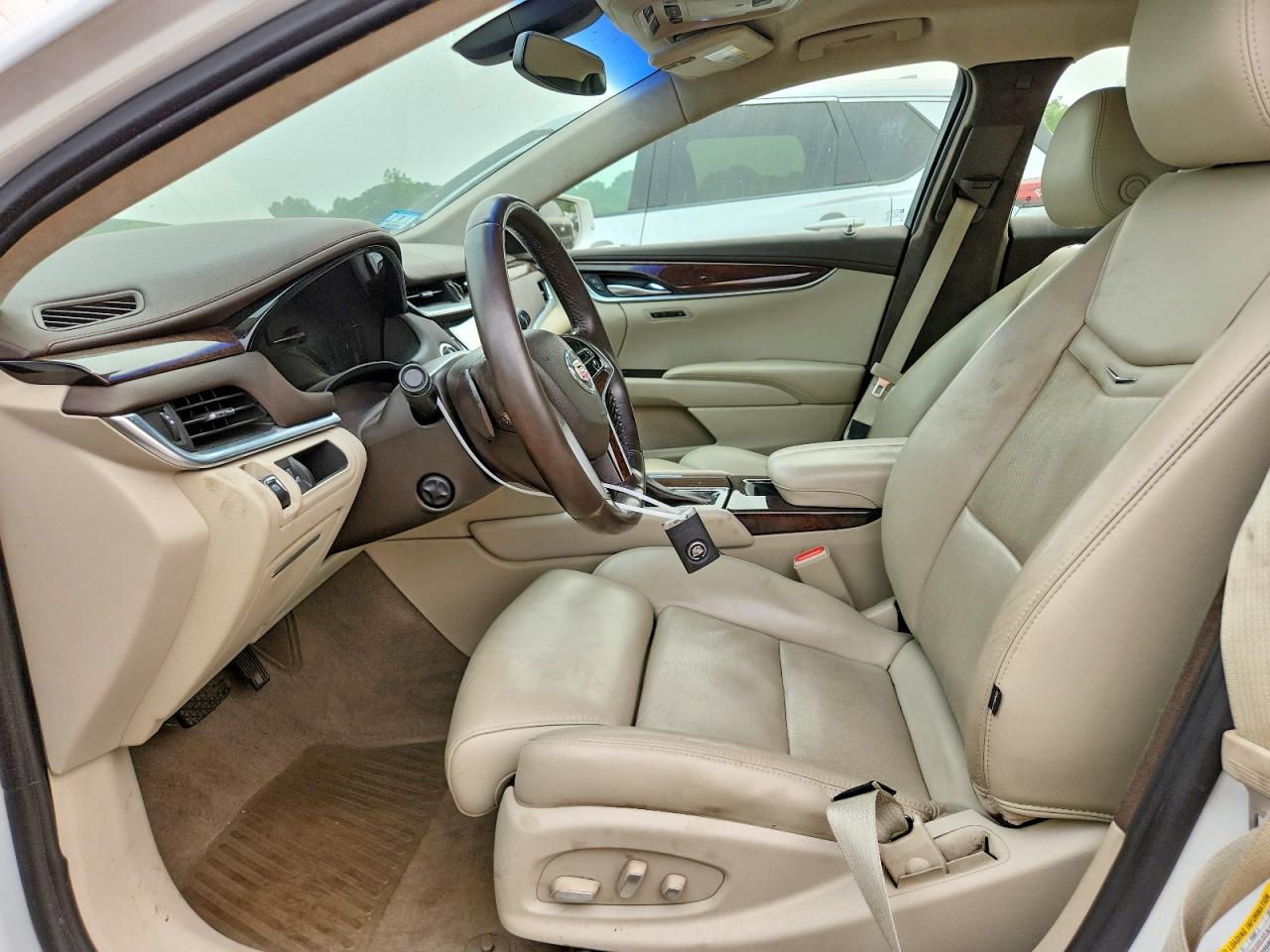 2014 Cadillac Xts White vin: 2G61U5S32E9164430