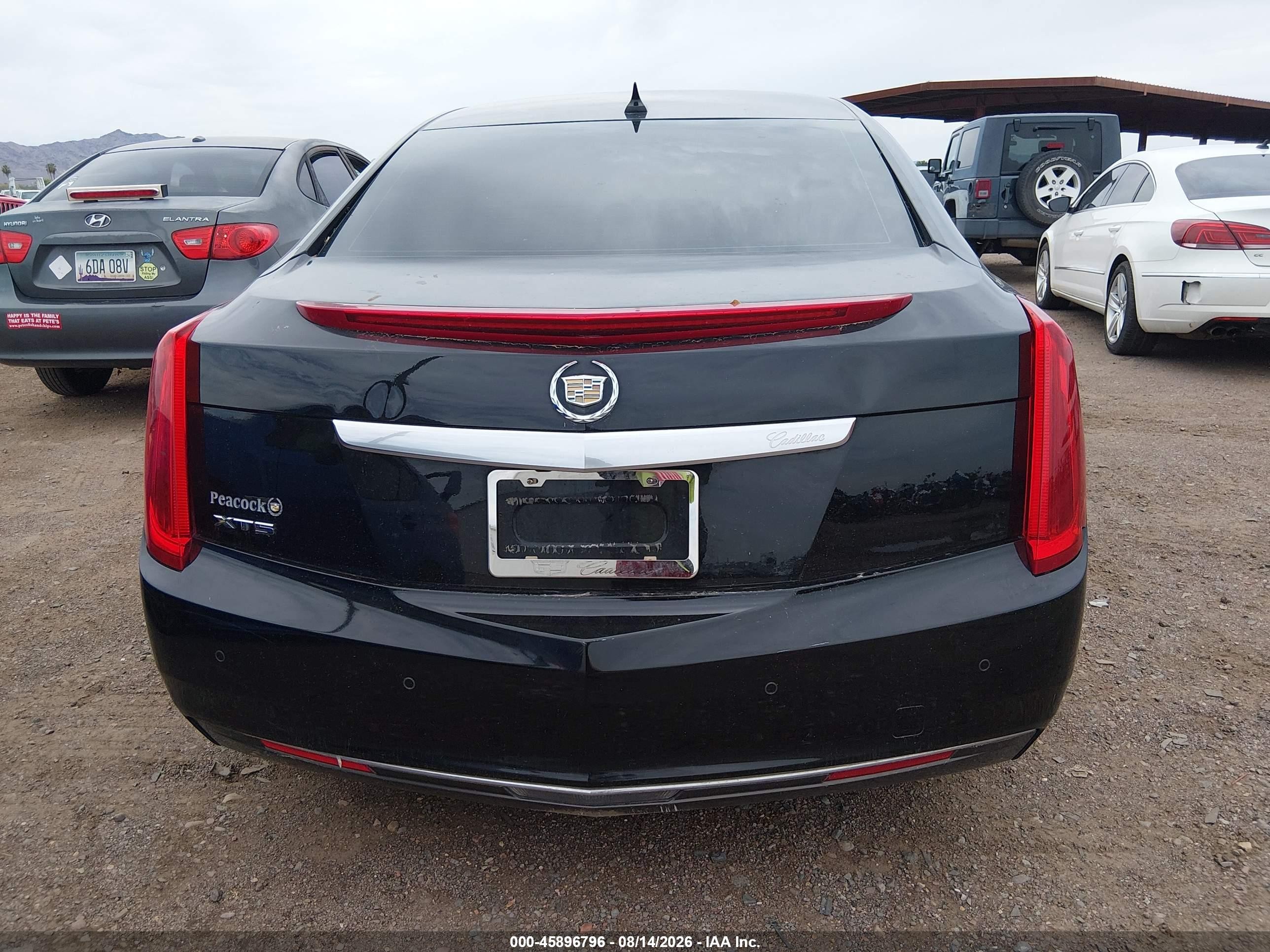 2014 Cadillac Xts W20 Livery Package Black vin: 2G61U5S35E9246619