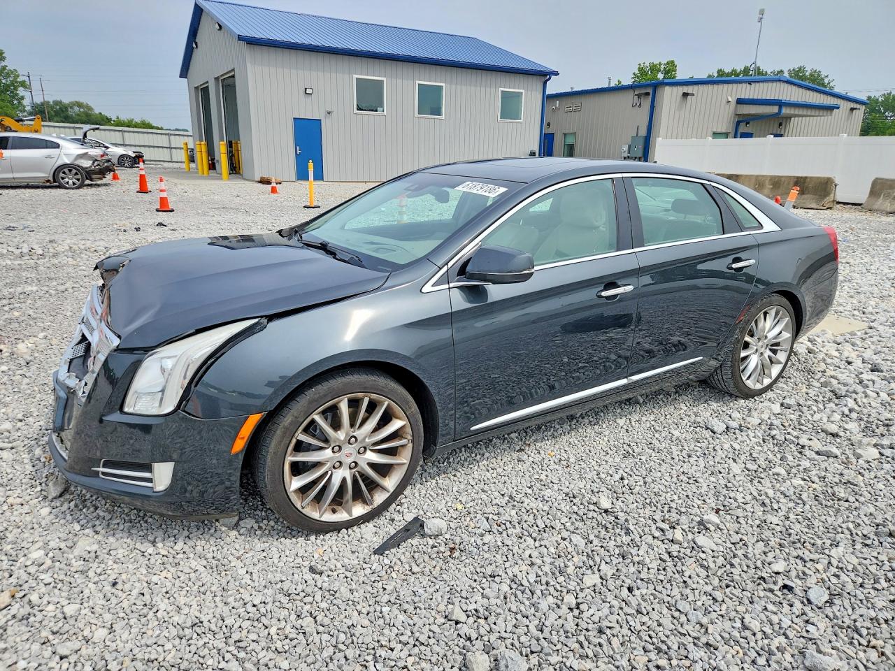 2013 Cadillac Xts Platinum Blue vin: 2G61U5S3XD9157031