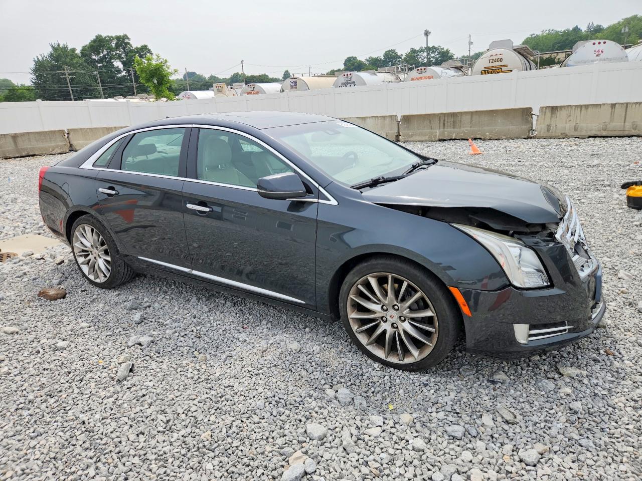 2013 Cadillac Xts Platinum Blue vin: 2G61U5S3XD9157031