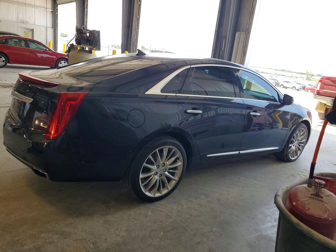 2013 Cadillac Xts Platinum Blue vin: 2G61V5S32D9167419
