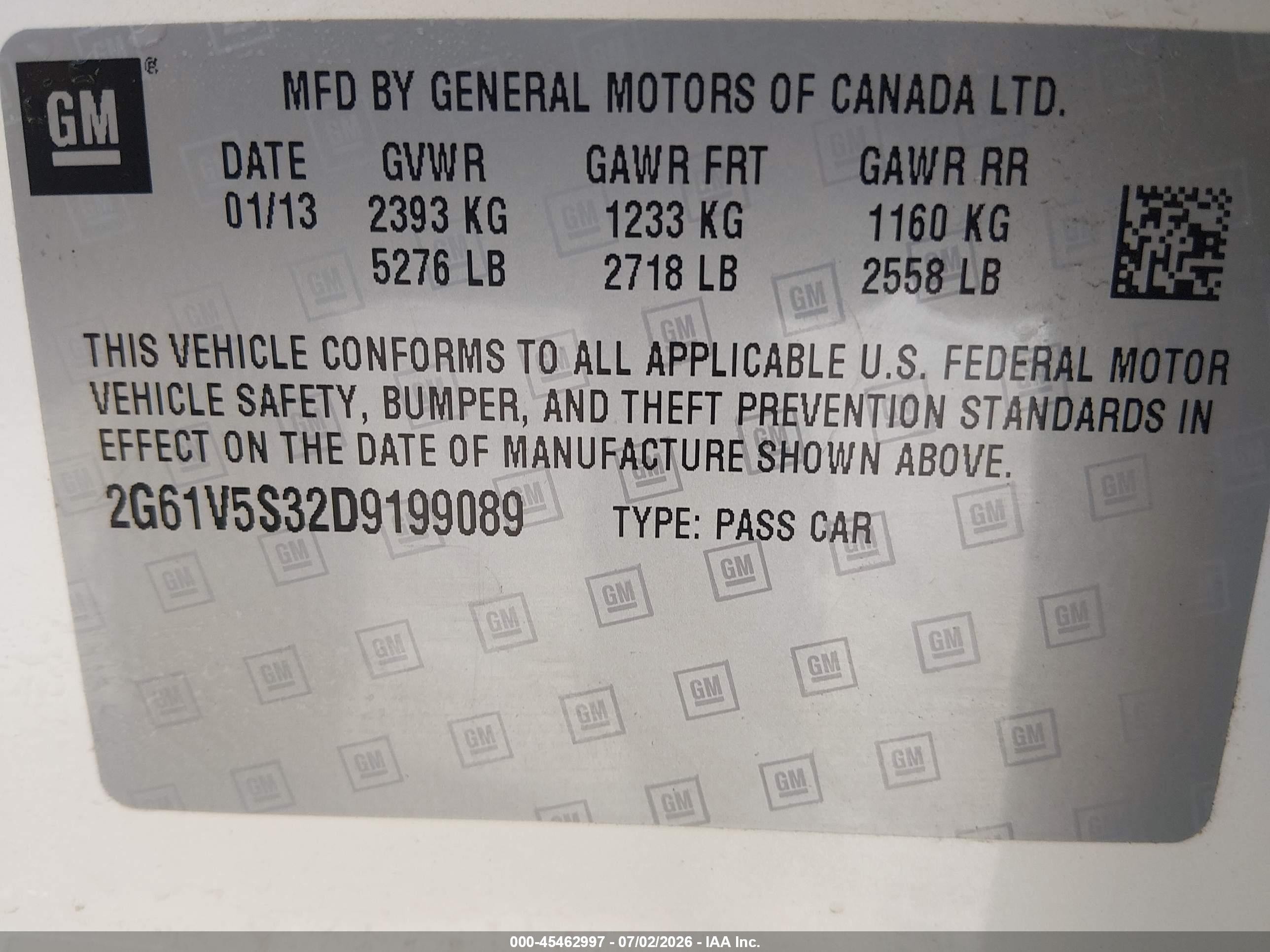2013 Cadillac Xts Platinum White vin: 2G61V5S32D9199089