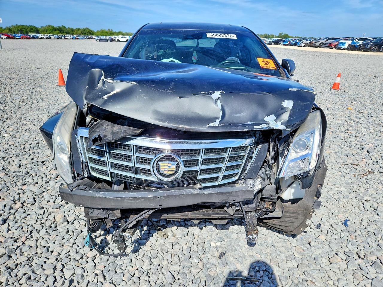 2013 Cadillac Xts Platinum Серый vin: 2G61V5S33D9155327