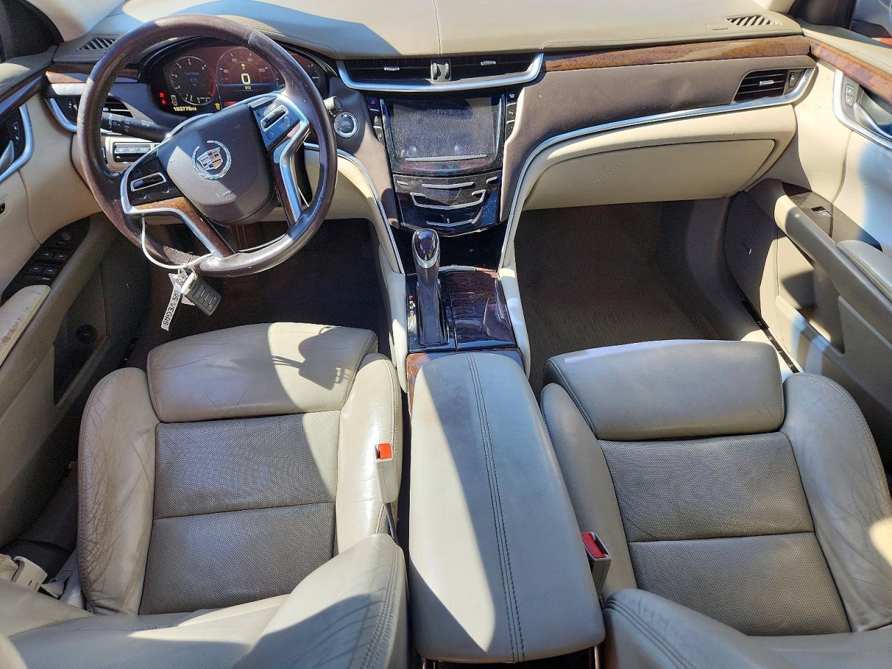 2013 Cadillac Xts Platinum White vin: 2G61V5S34D9137371