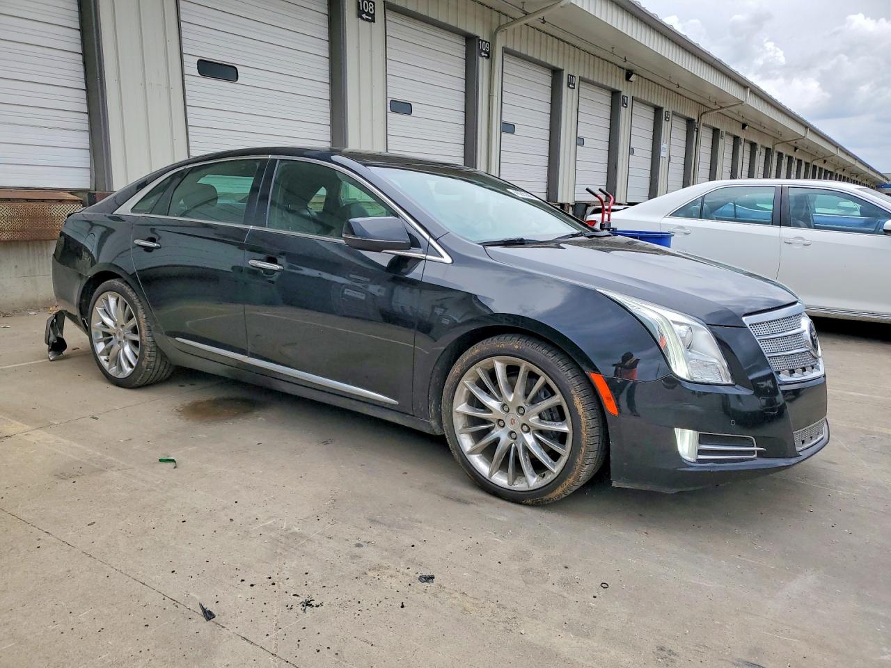 2013 Cadillac Xts Black vin: 2G61V5S34D9233856