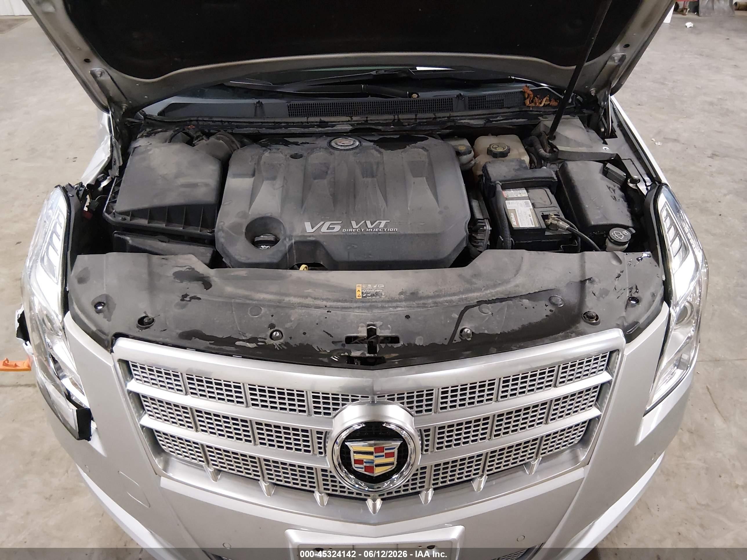 2013 Cadillac Xts Platinum Silver vin: 2G61V5S35D9156981