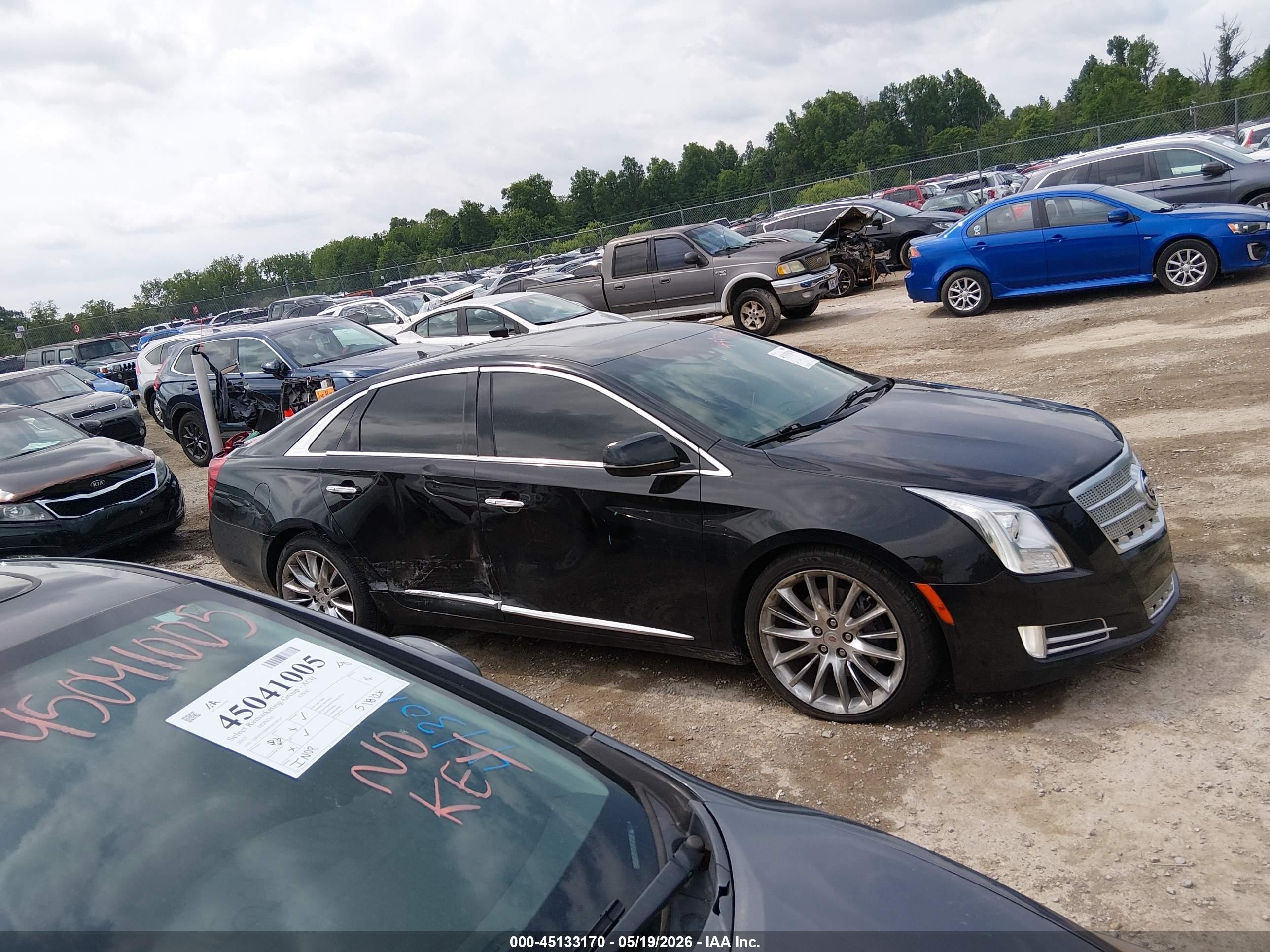 2013 Cadillac Xts Platinum Black vin: 2G61V5S36D9224141