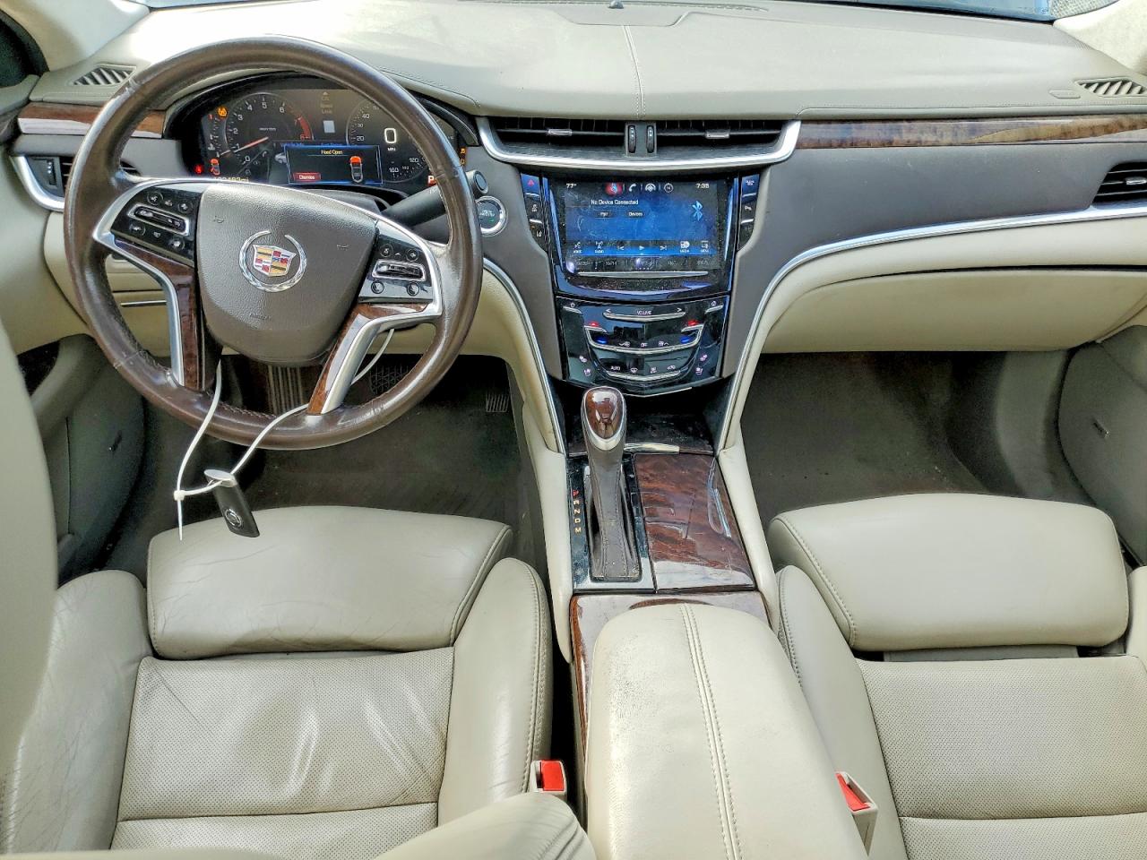 2013 Cadillac Xts Platinum Blue vin: 2G61V5S38D9153119