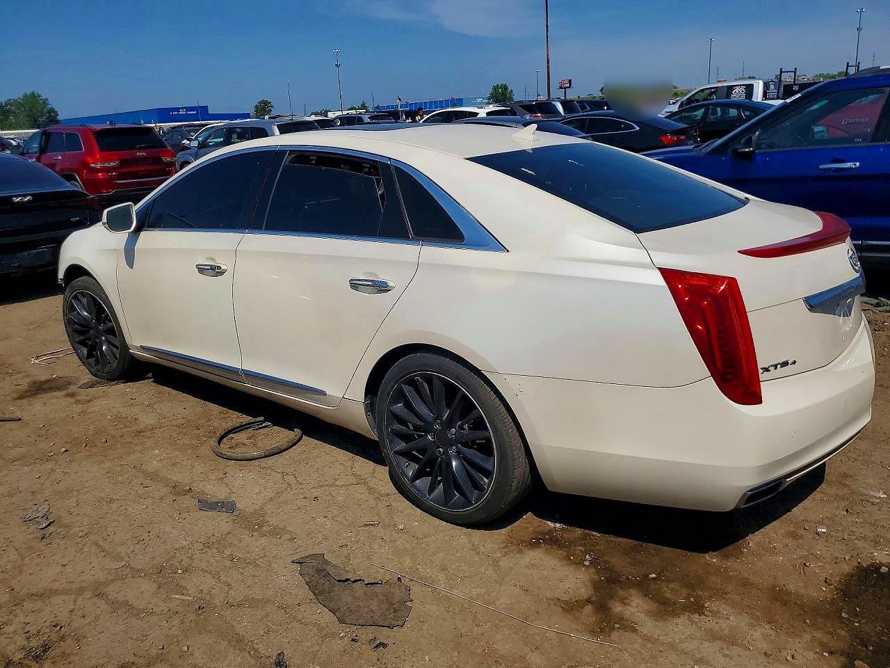 2013 Cadillac Xts Platinum Белый vin: 2G61V5S39D9135535