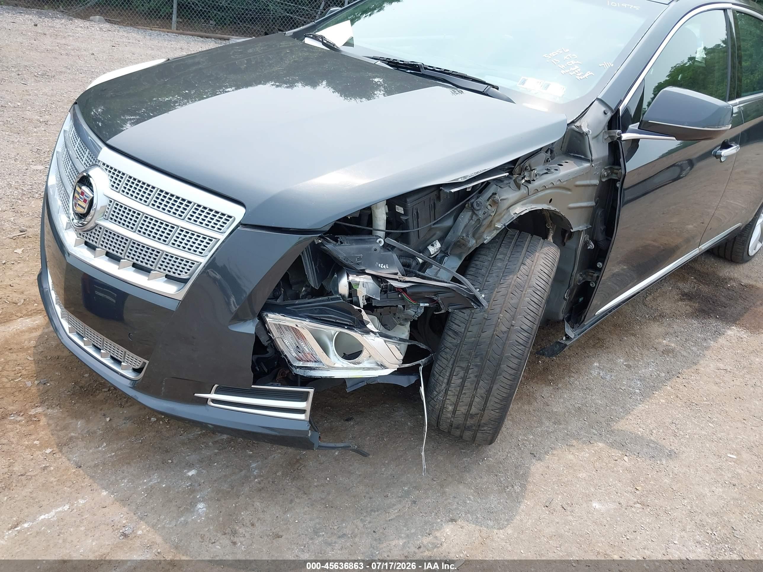2013 Cadillac Xts Platinum Gray vin: 2G61V5S3XD9101975