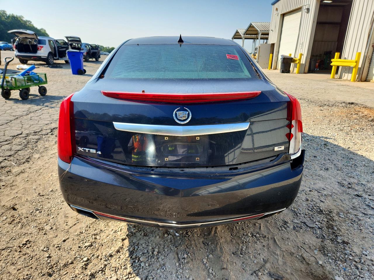 2013 Cadillac Xts Platinum Blue vin: 2G61V5S3XD9239063