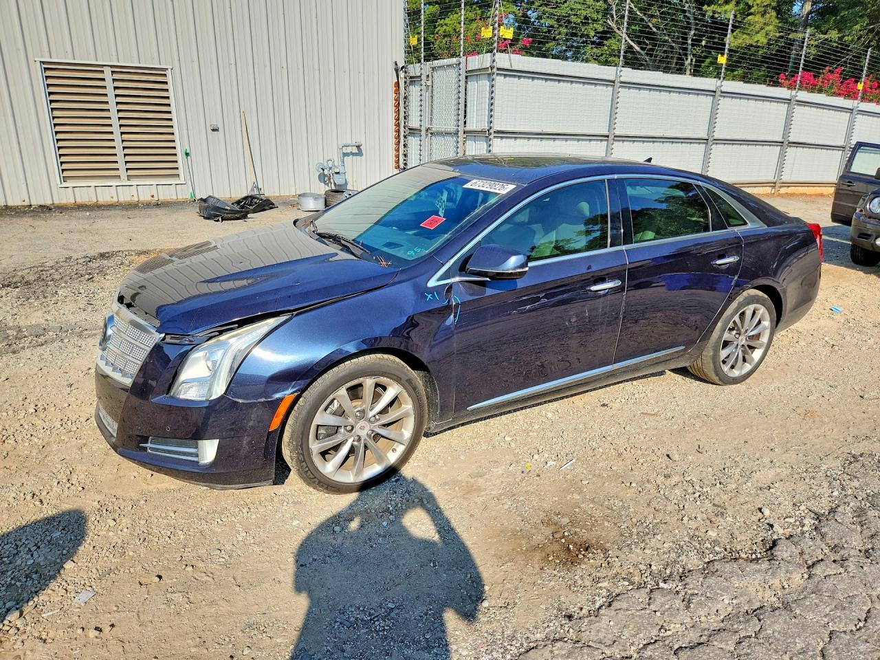 2013 Cadillac Xts Platinum Blue vin: 2G61V5S3XD9239063