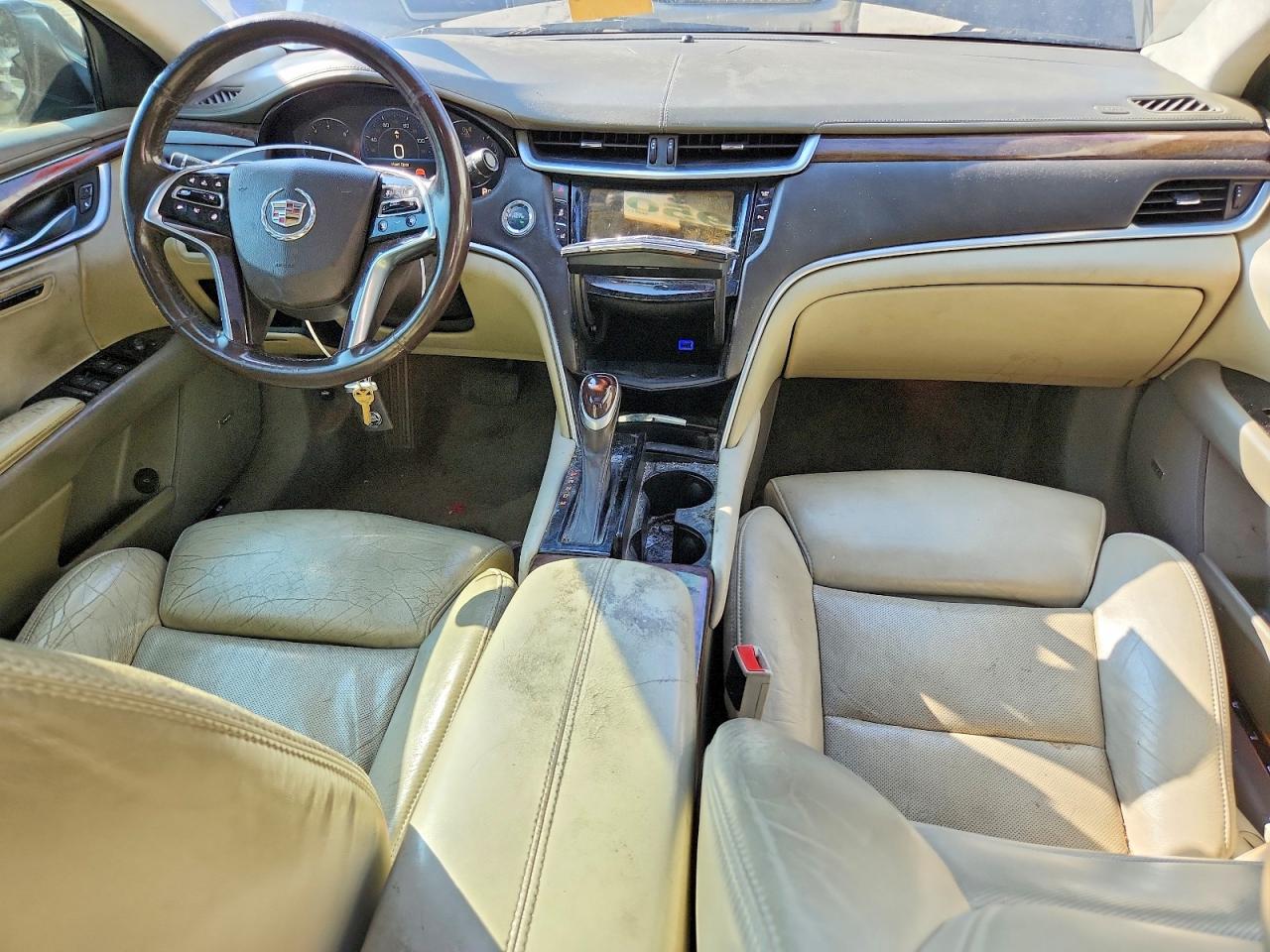 2013 Cadillac Xts Platinum Blue vin: 2G61V5S3XD9239063