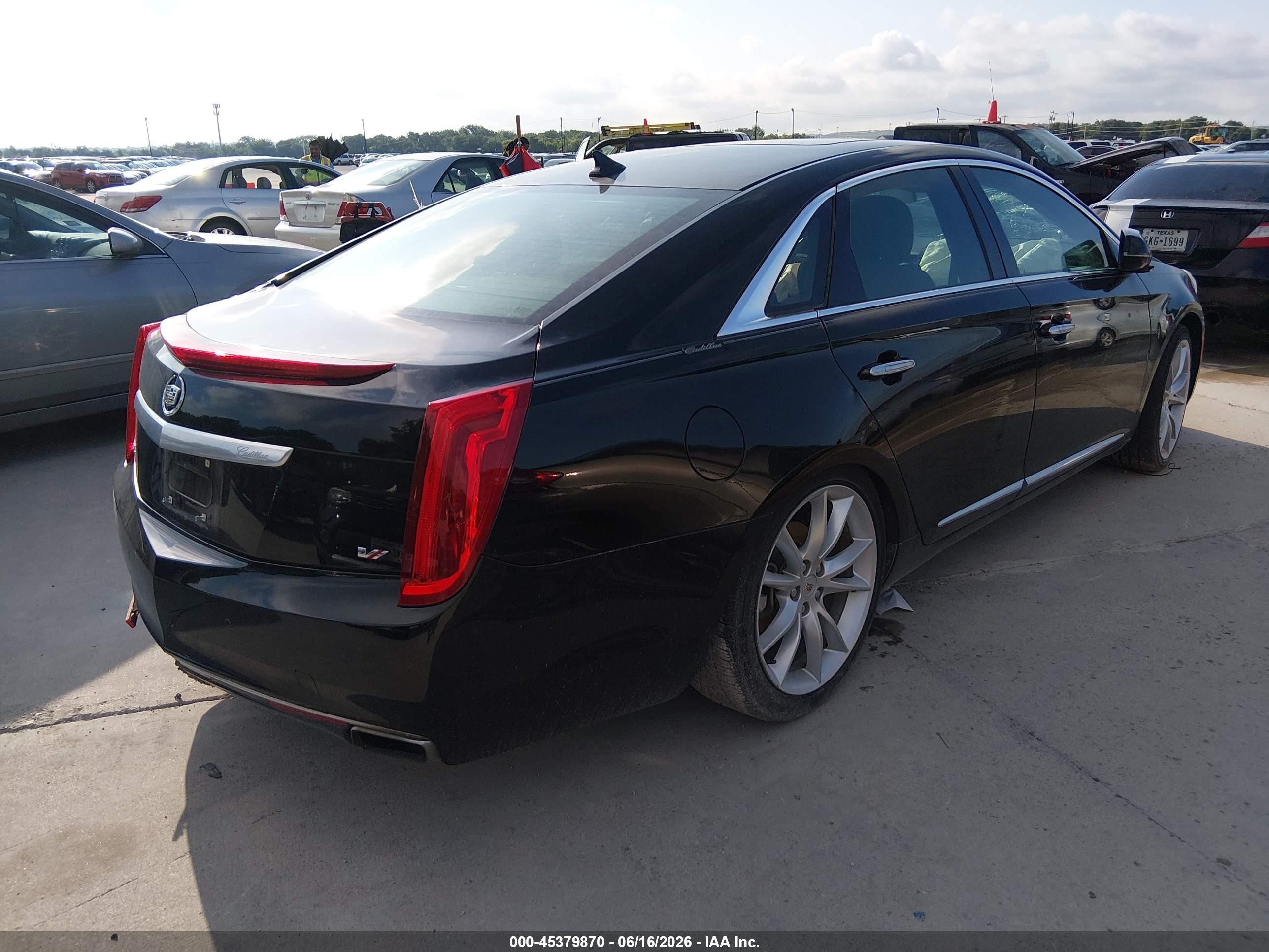 2014 Cadillac Xts Vsport Premium Black vin: 2G61V5S81E9303780