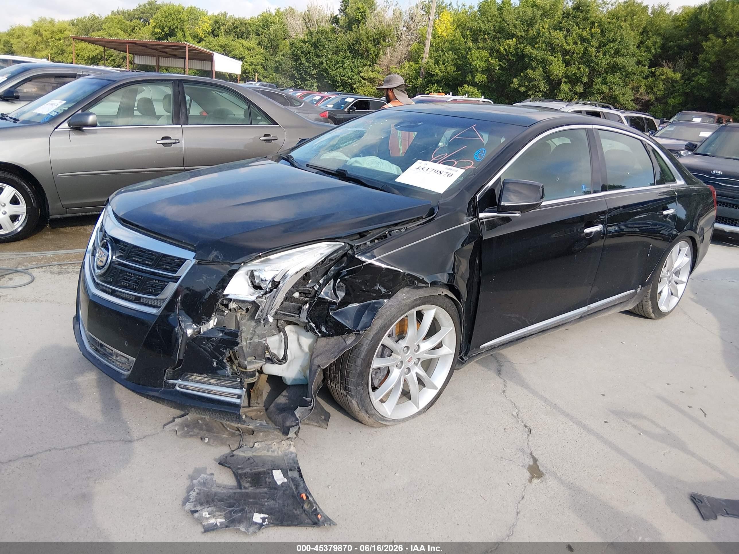 2014 Cadillac Xts Vsport Premium Black vin: 2G61V5S81E9303780