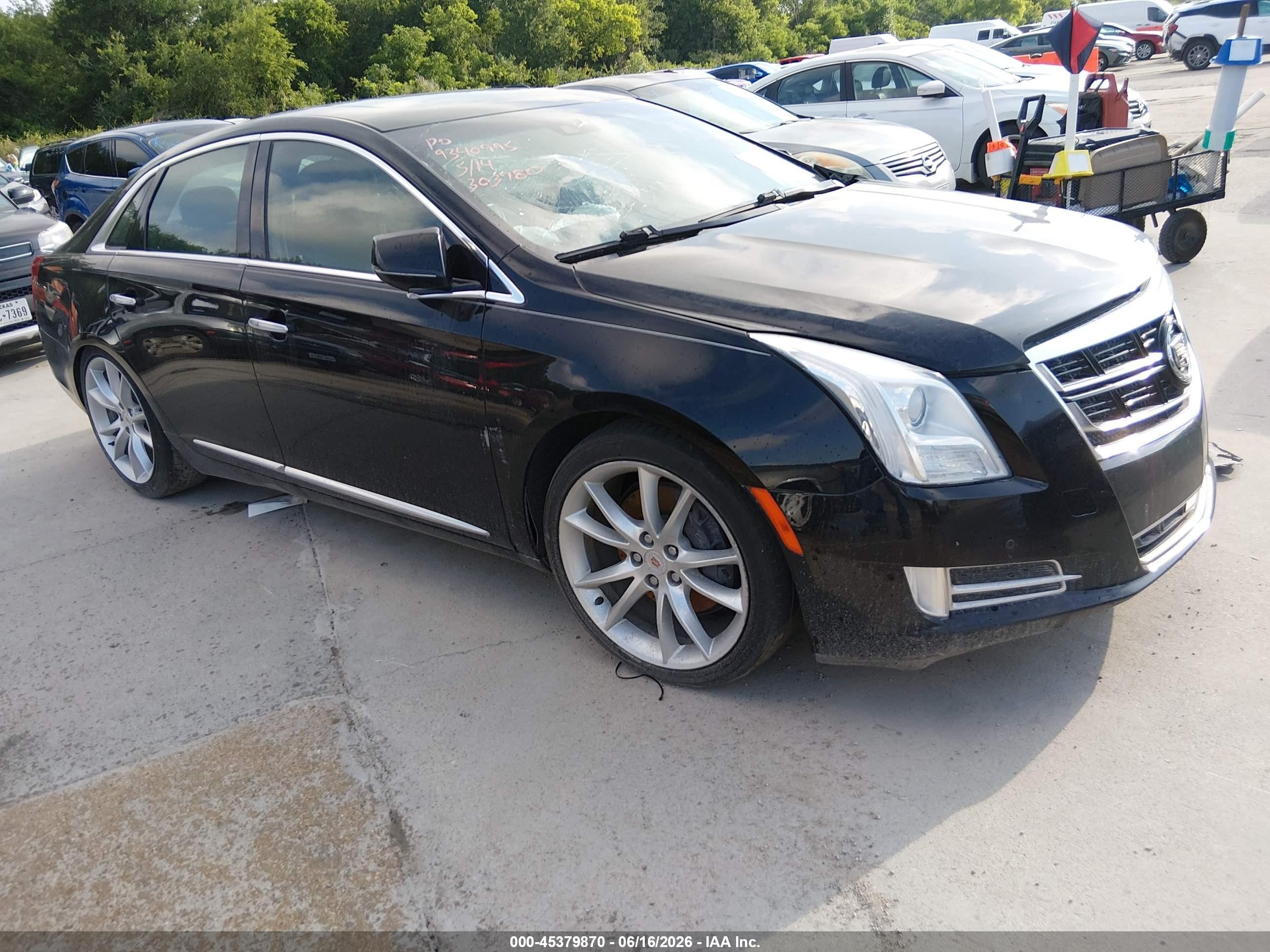 2014 Cadillac Xts Vsport Premium Black vin: 2G61V5S81E9303780