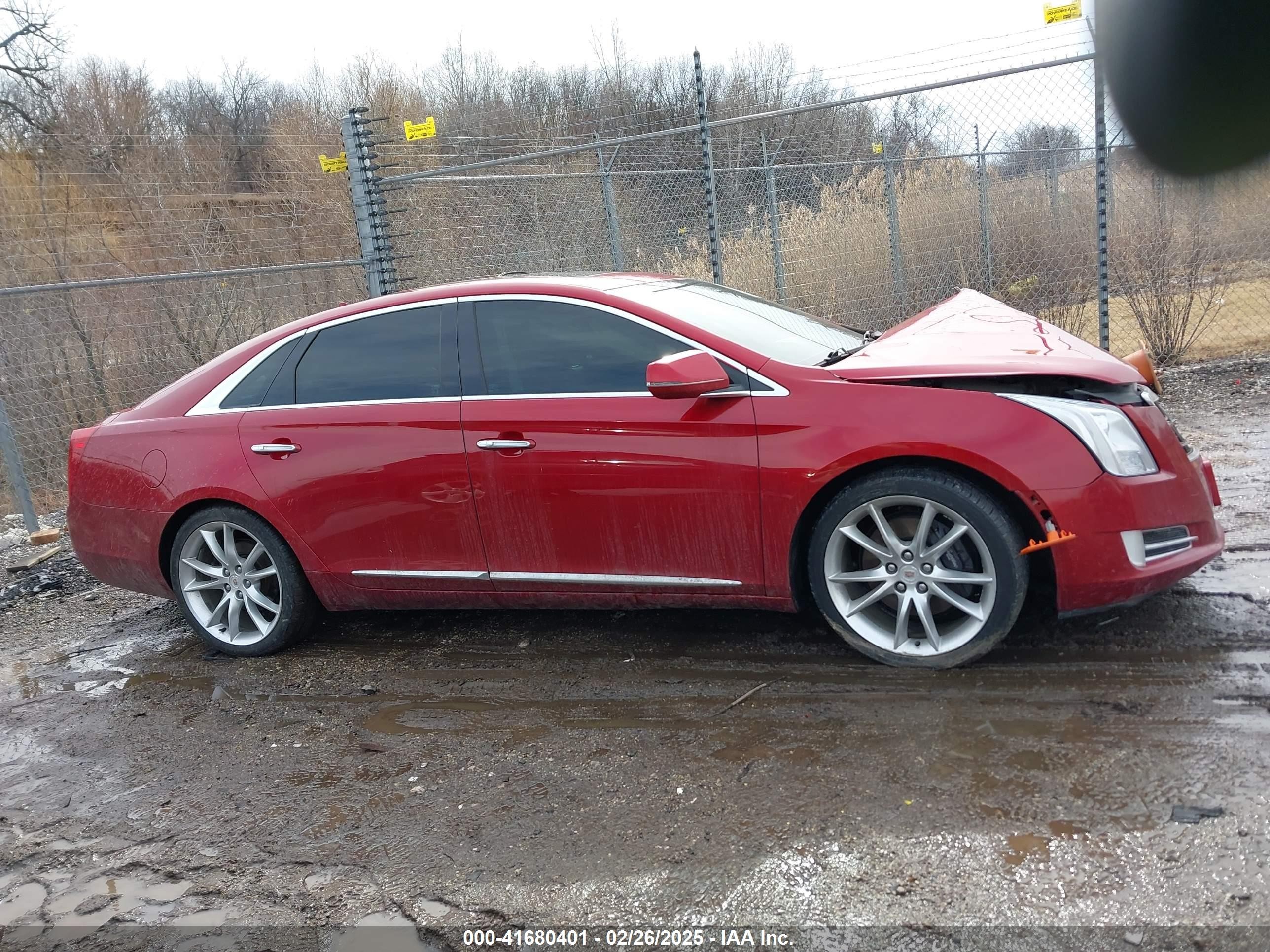 2014 Cadillac Xts Vsport Premium Red vin: 2G61V5S85E9176659