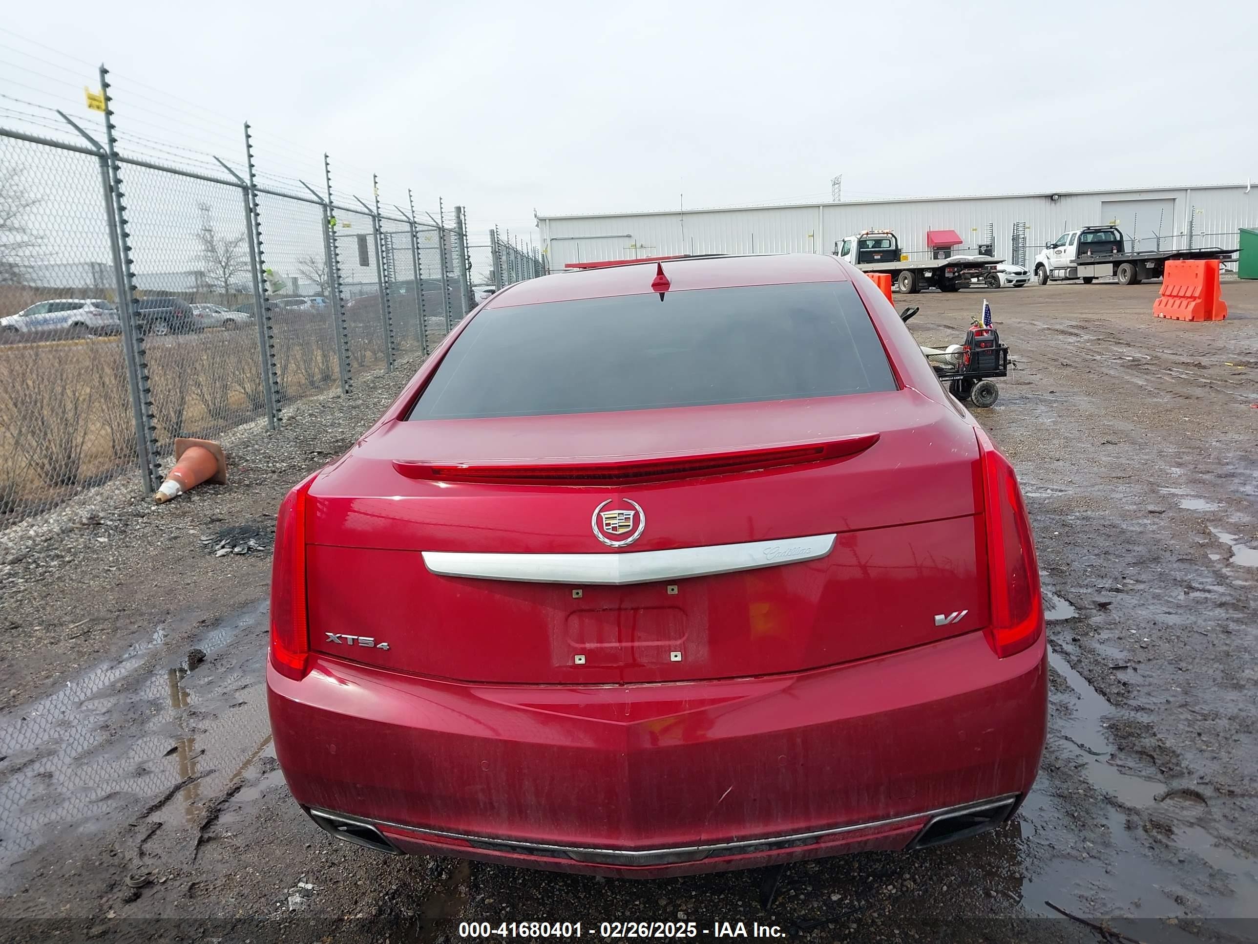 2014 Cadillac Xts Vsport Premium Red vin: 2G61V5S85E9176659
