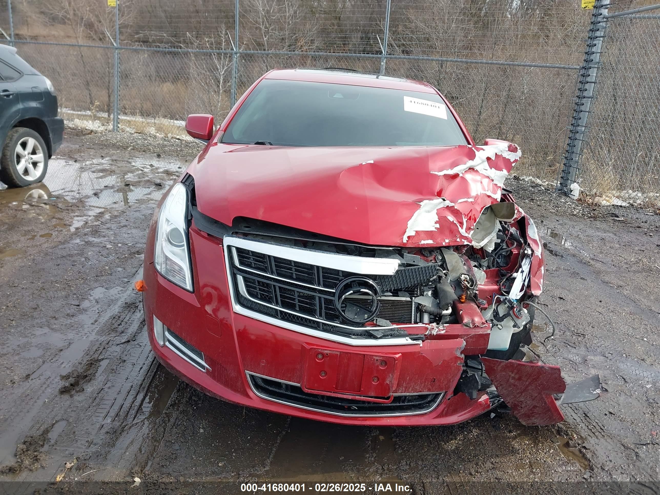 2014 Cadillac Xts Vsport Premium Red vin: 2G61V5S85E9176659