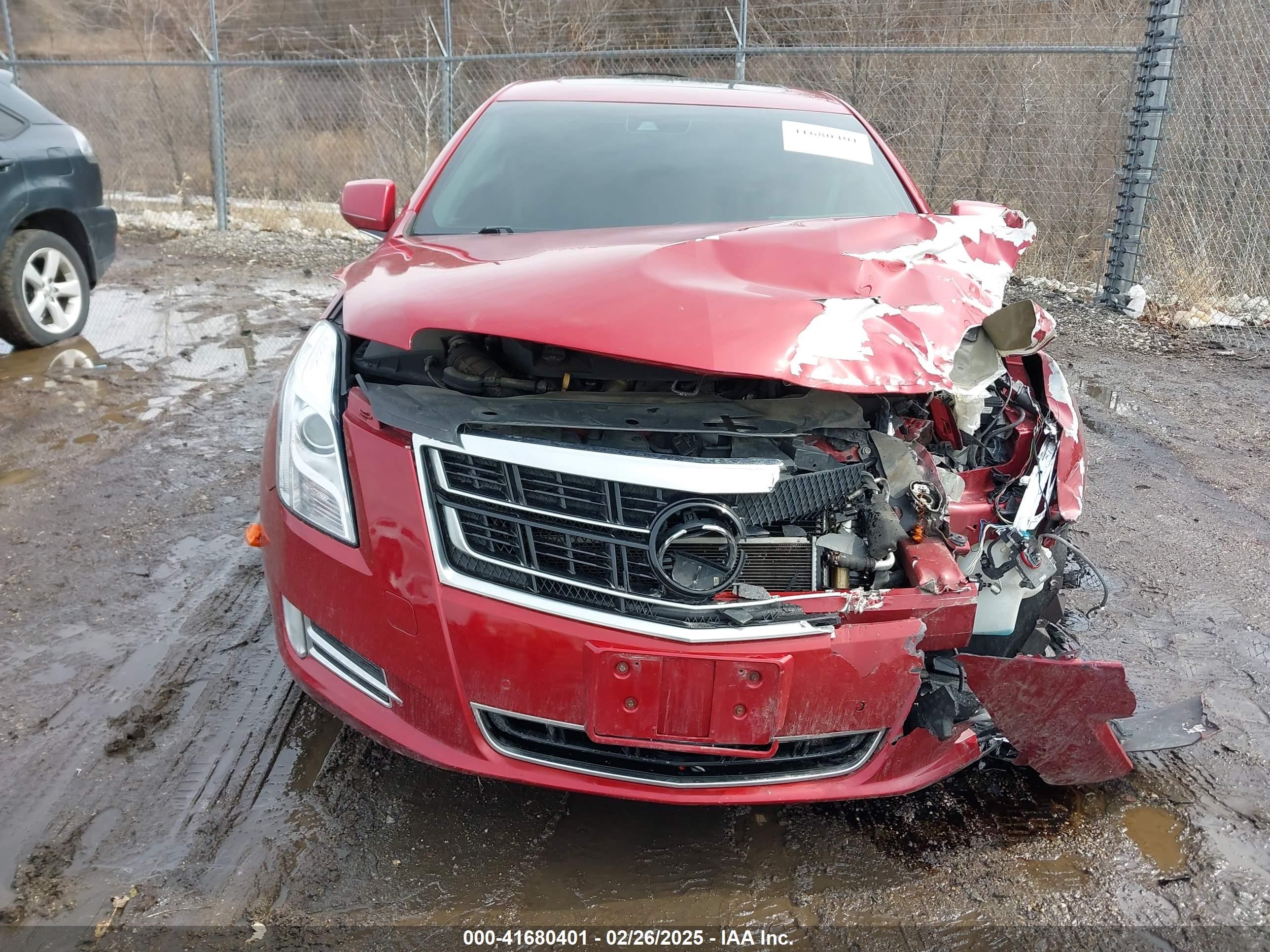 2014 Cadillac Xts Vsport Premium Red vin: 2G61V5S85E9176659