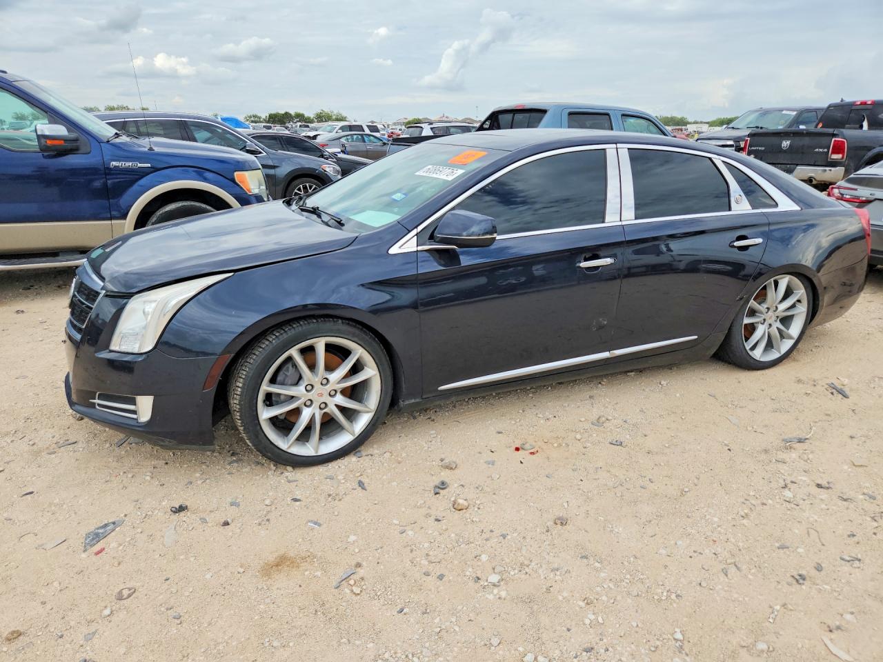 2014 Cadillac Xts Vsport Premium Blue vin: 2G61V5S87E9202064