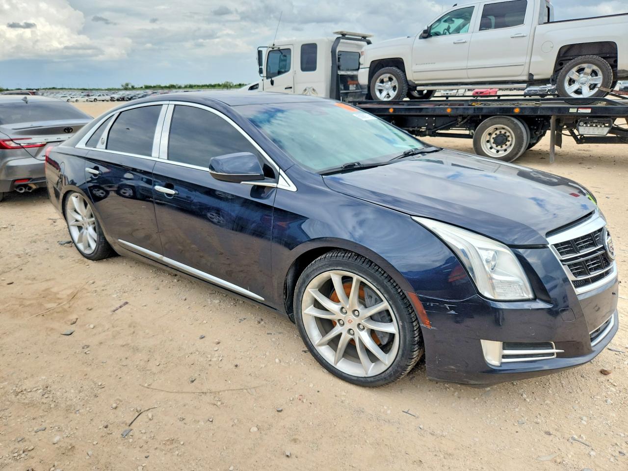 2014 Cadillac Xts Vsport Premium Blue vin: 2G61V5S87E9202064