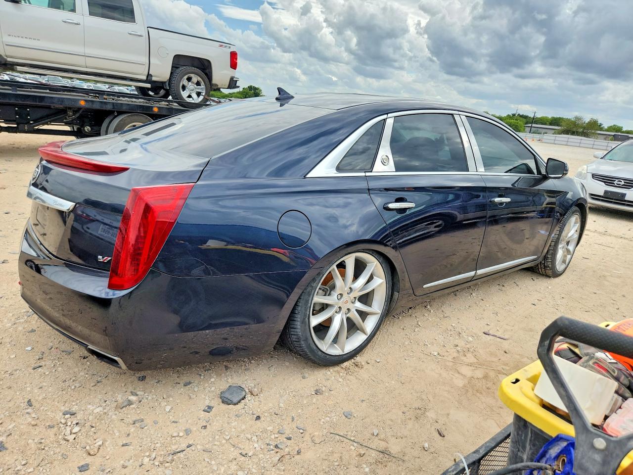 2014 Cadillac Xts Vsport Premium Blue vin: 2G61V5S87E9202064