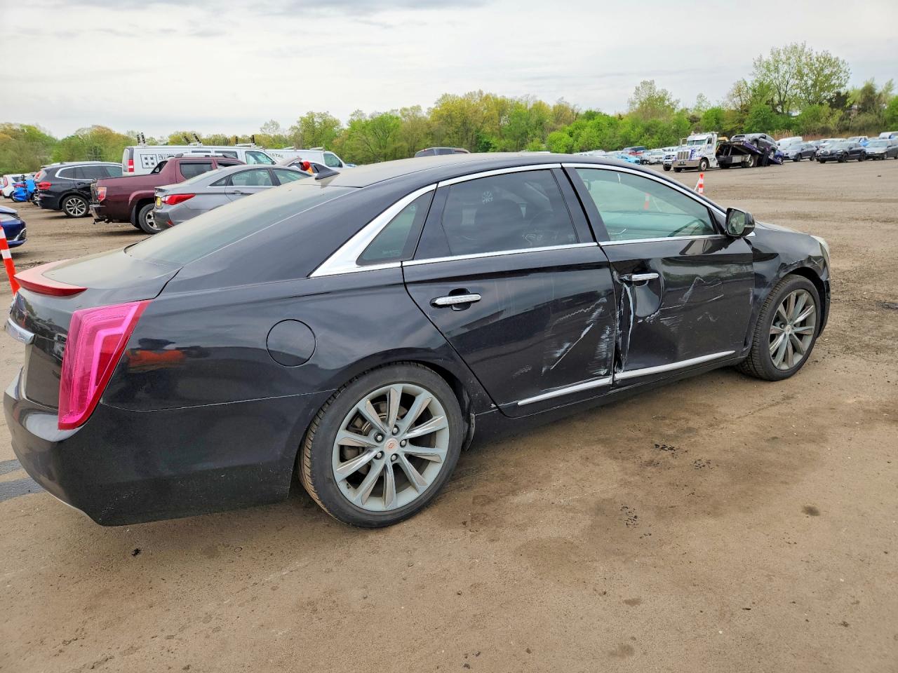 2013 Cadillac Xts Черный vin: 2G61W5S36D9135781