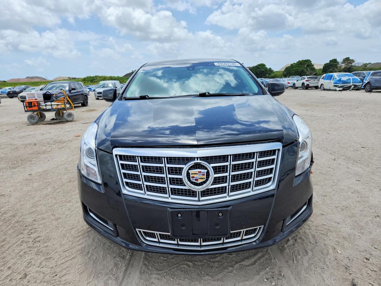 2013 Cadillac Xts Black vin: 2G61W5S39D9166040