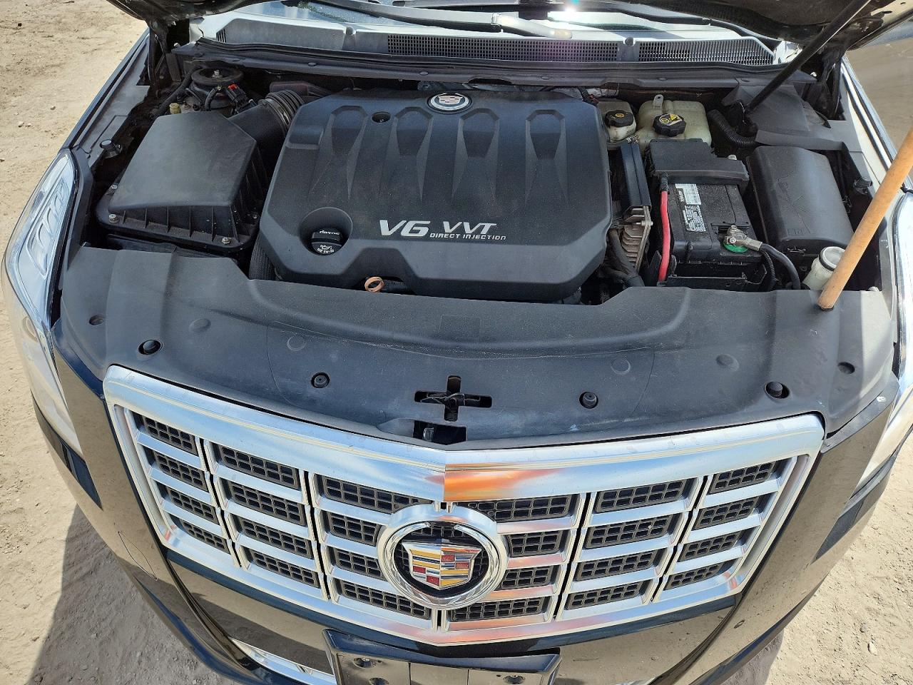 2013 Cadillac Xts Black vin: 2G61W5S39D9166040