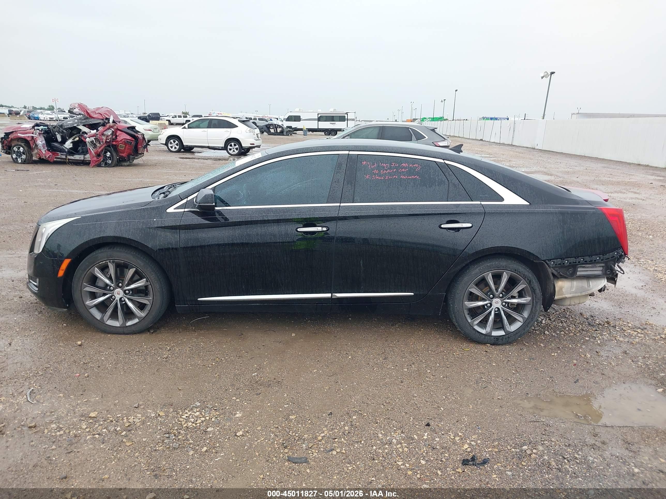 2013 Cadillac Xts W20 Livery Package Black vin: 2G61W5S39D9232747