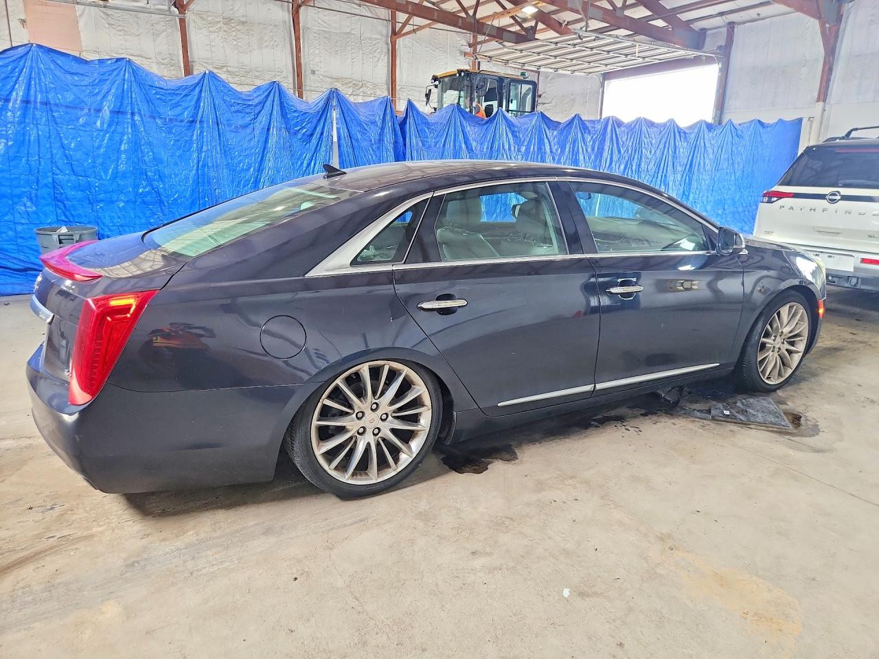 2014 Cadillac Xts Vsport Platinum Blue vin: 2G61W5S80E9141766