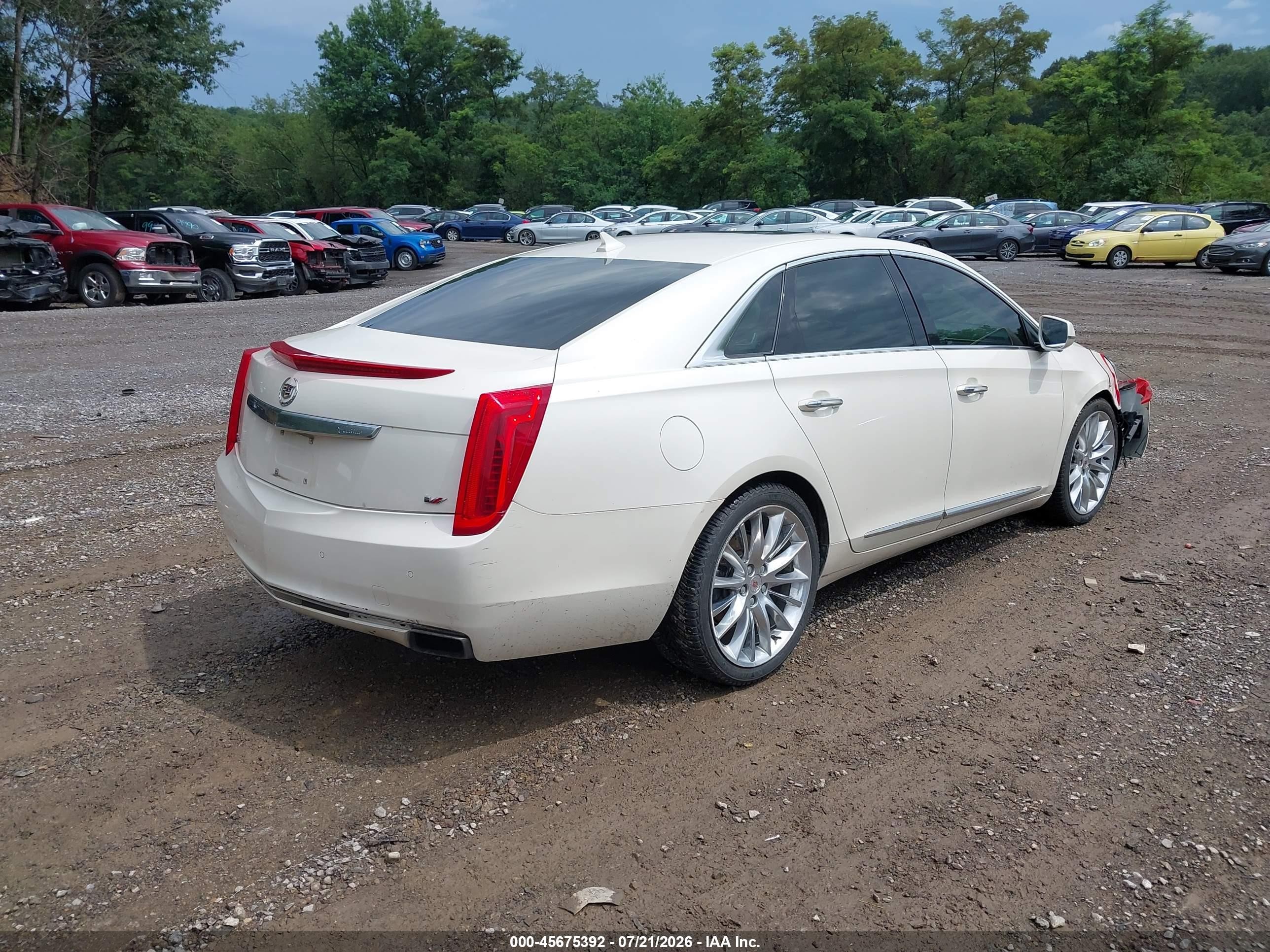 2014 Cadillac Xts Vsport Platinum Белый vin: 2G61W5S81E9226292