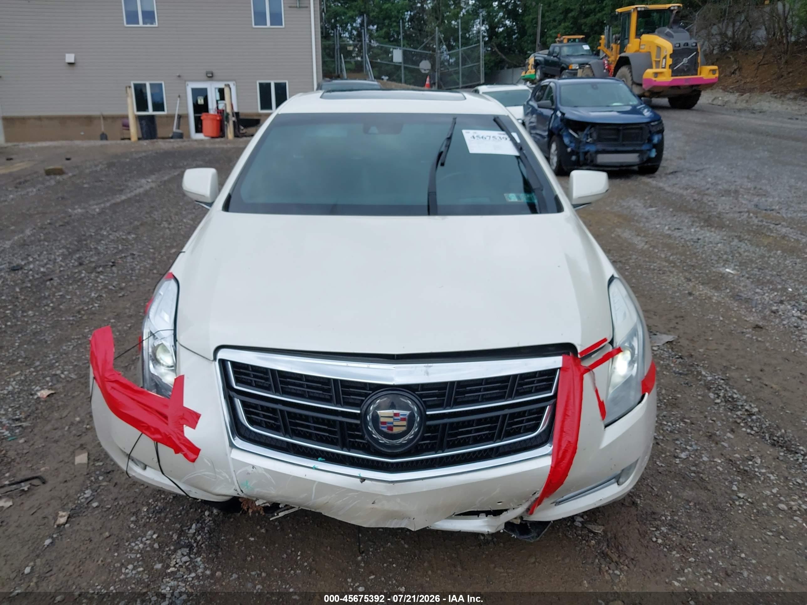 2014 Cadillac Xts Vsport Platinum Белый vin: 2G61W5S81E9226292