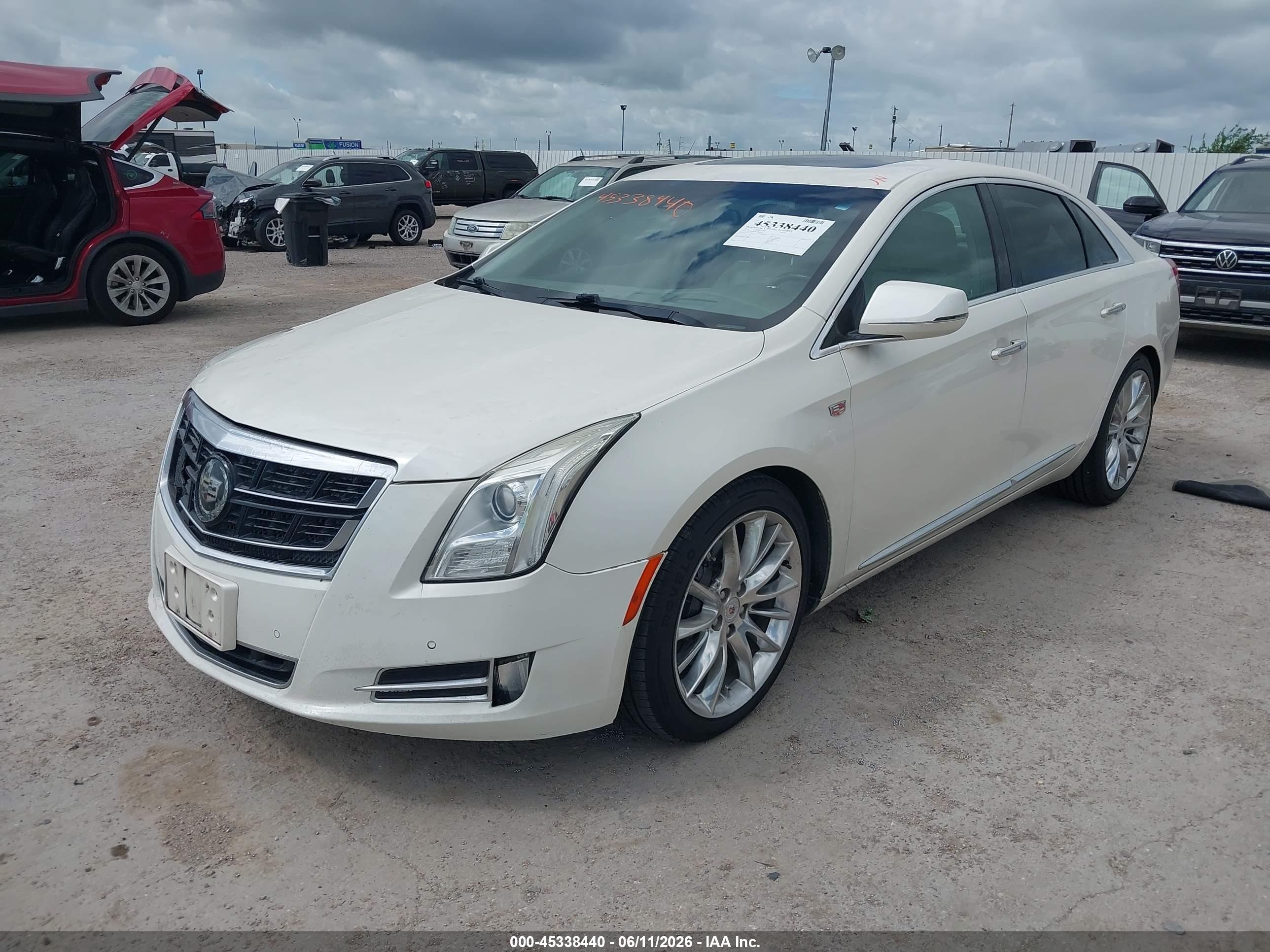 2014 Cadillac Xts Vsport Platinum White vin: 2G61W5S83E9134441