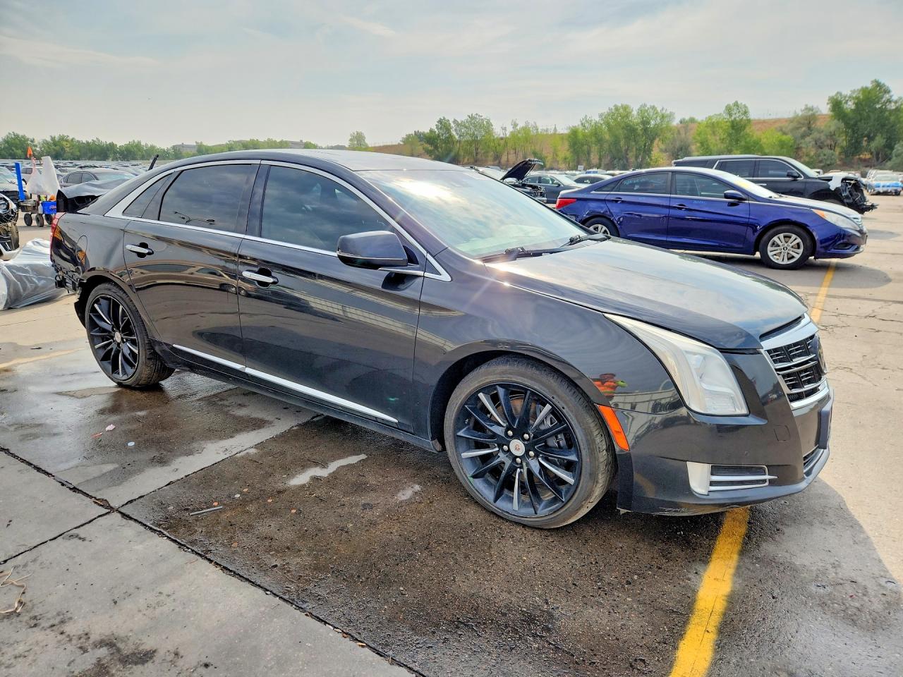 2014 Cadillac Xts Vsport Platinum Черный vin: 2G61W5S84E9205128