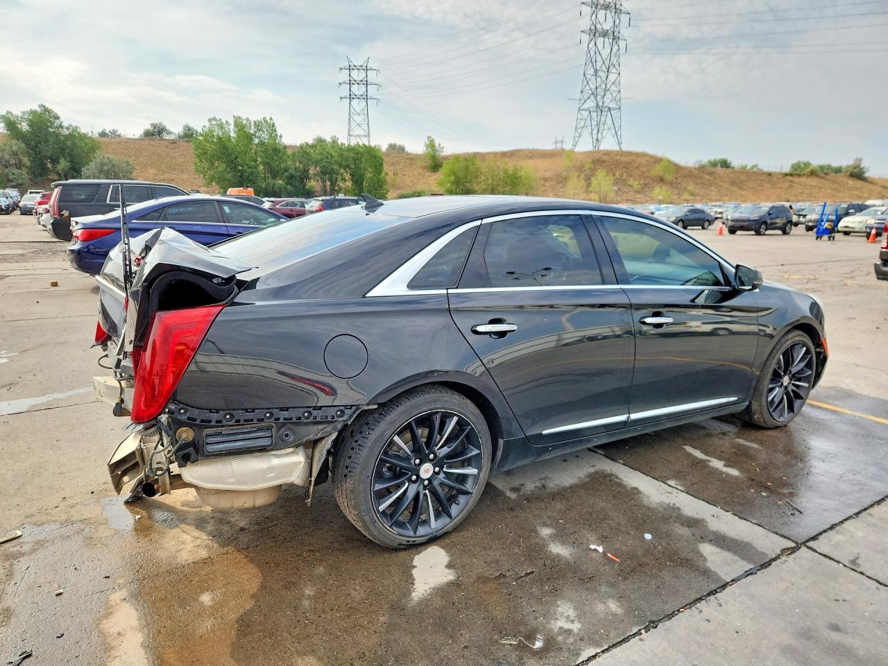 2014 Cadillac Xts Vsport Platinum Черный vin: 2G61W5S84E9205128