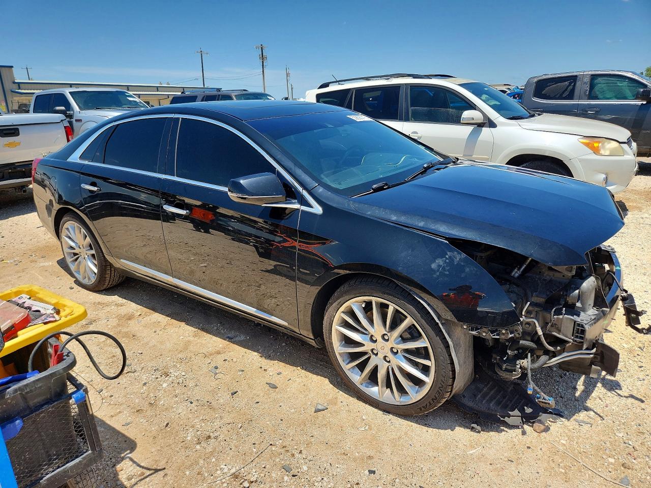 2014 Cadillac Xts Vsport Platinum Black vin: 2G61W5S87E9237751