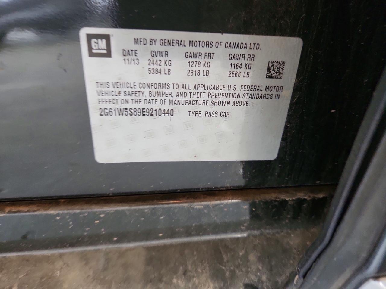 2014 Cadillac Xts Vsport Platinum Черный vin: 2G61W5S89E9210440