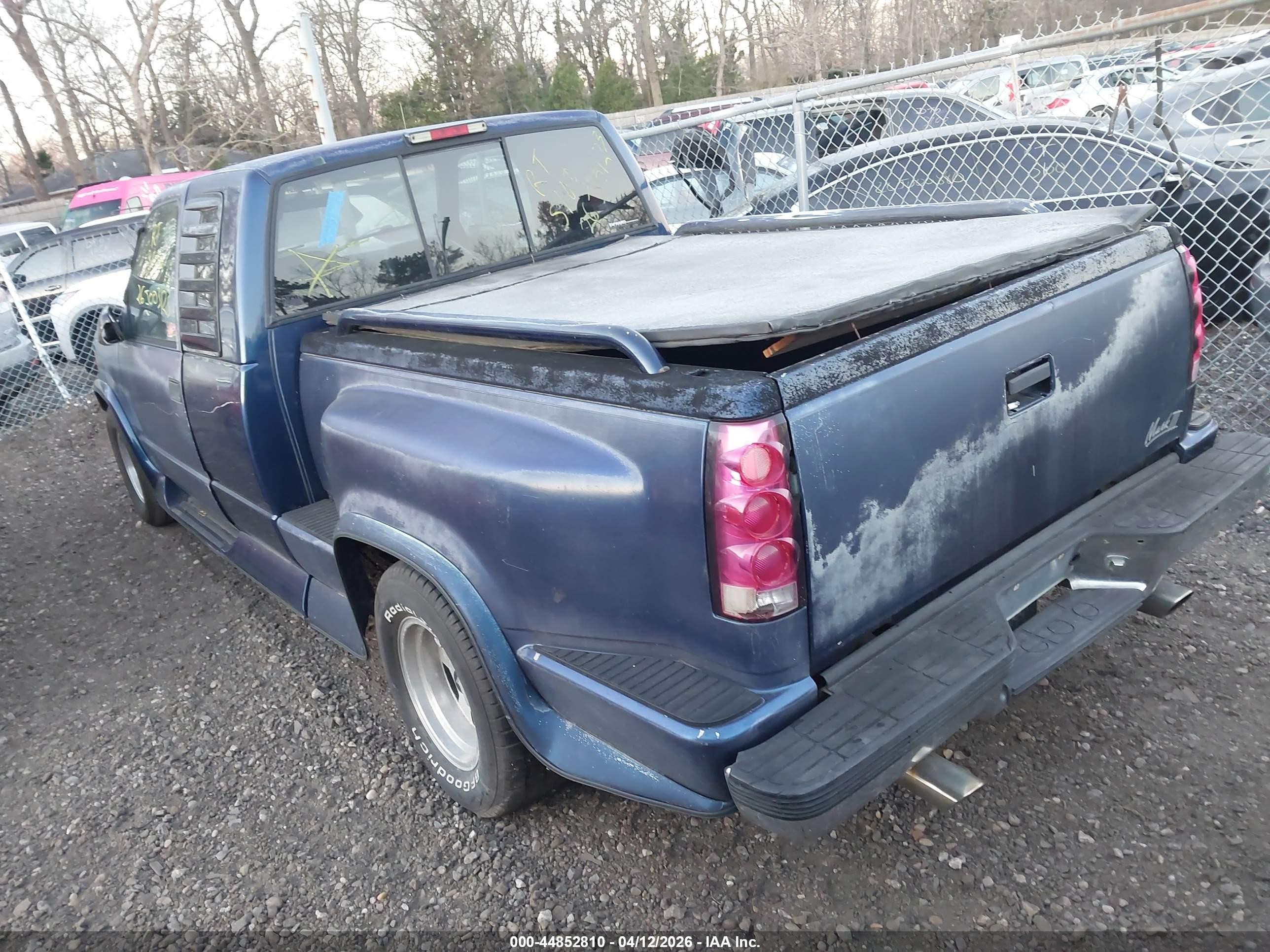 1995 Chevrolet Gmt-400 C1500 Blue vin: 2GBEC19K5S1139902