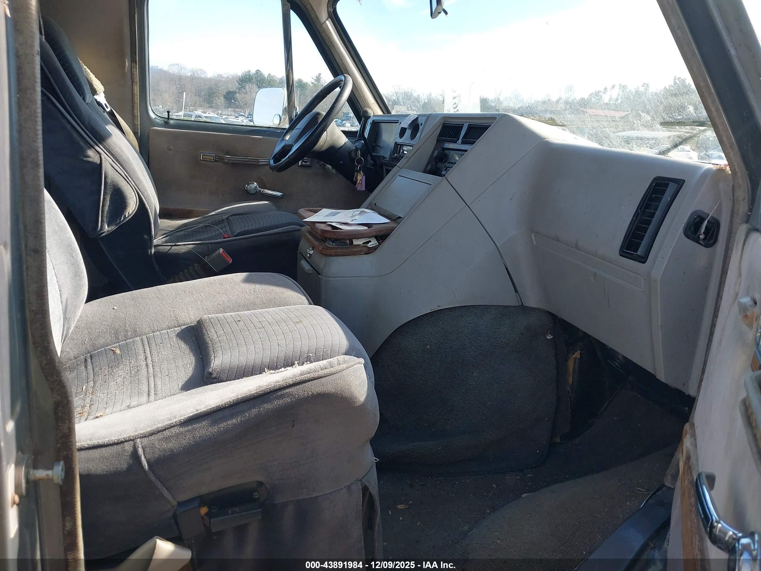 1992 Chevrolet G20   Gray vin: 2GBEG25Z2N4112446