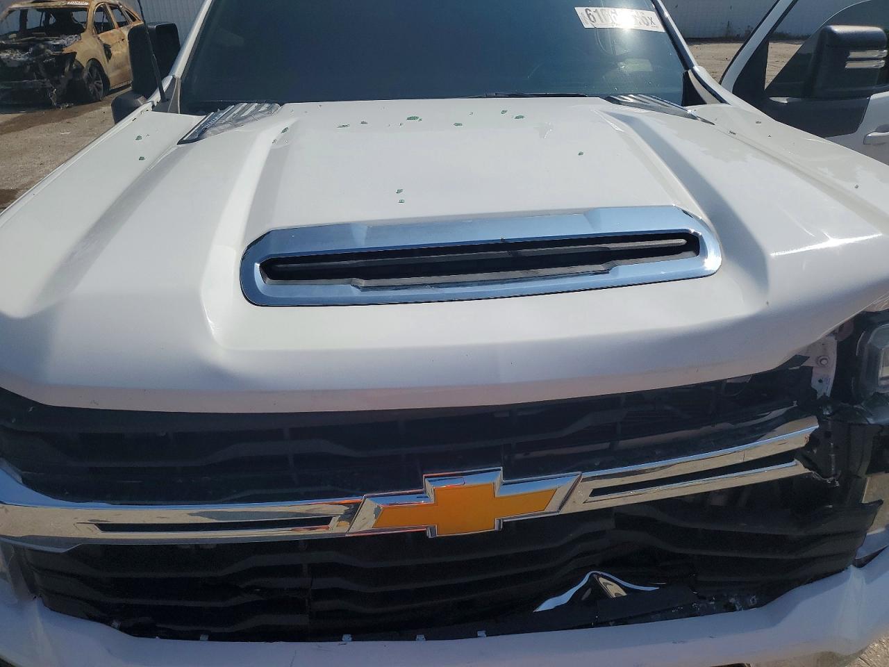 2025 Chevrolet Silverado K2500 Heavy Duty Lt White vin: 2GC1KNEY3S1220752
