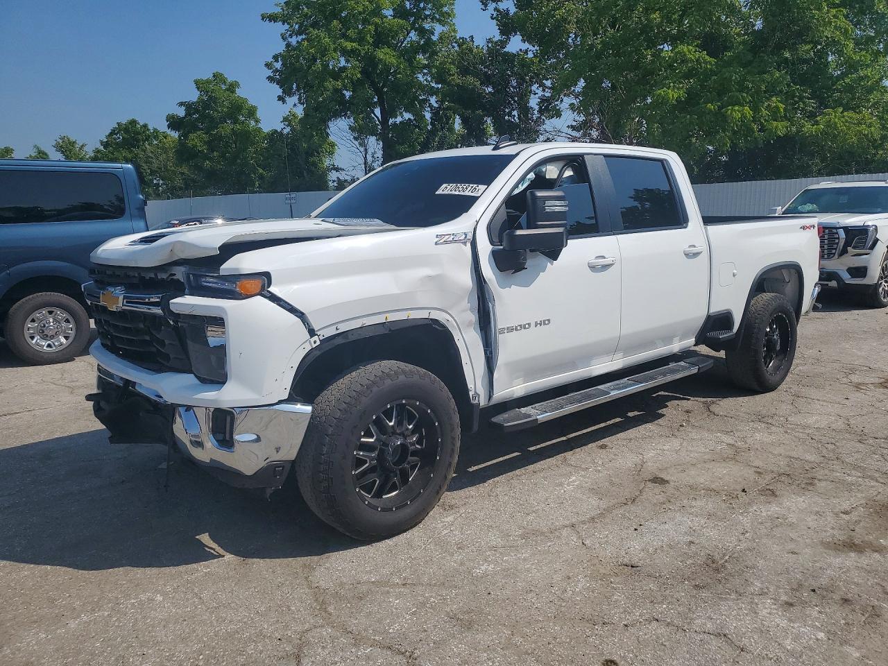 2025 Chevrolet Silverado K2500 Heavy Duty Lt White vin: 2GC1KNEY3S1220752