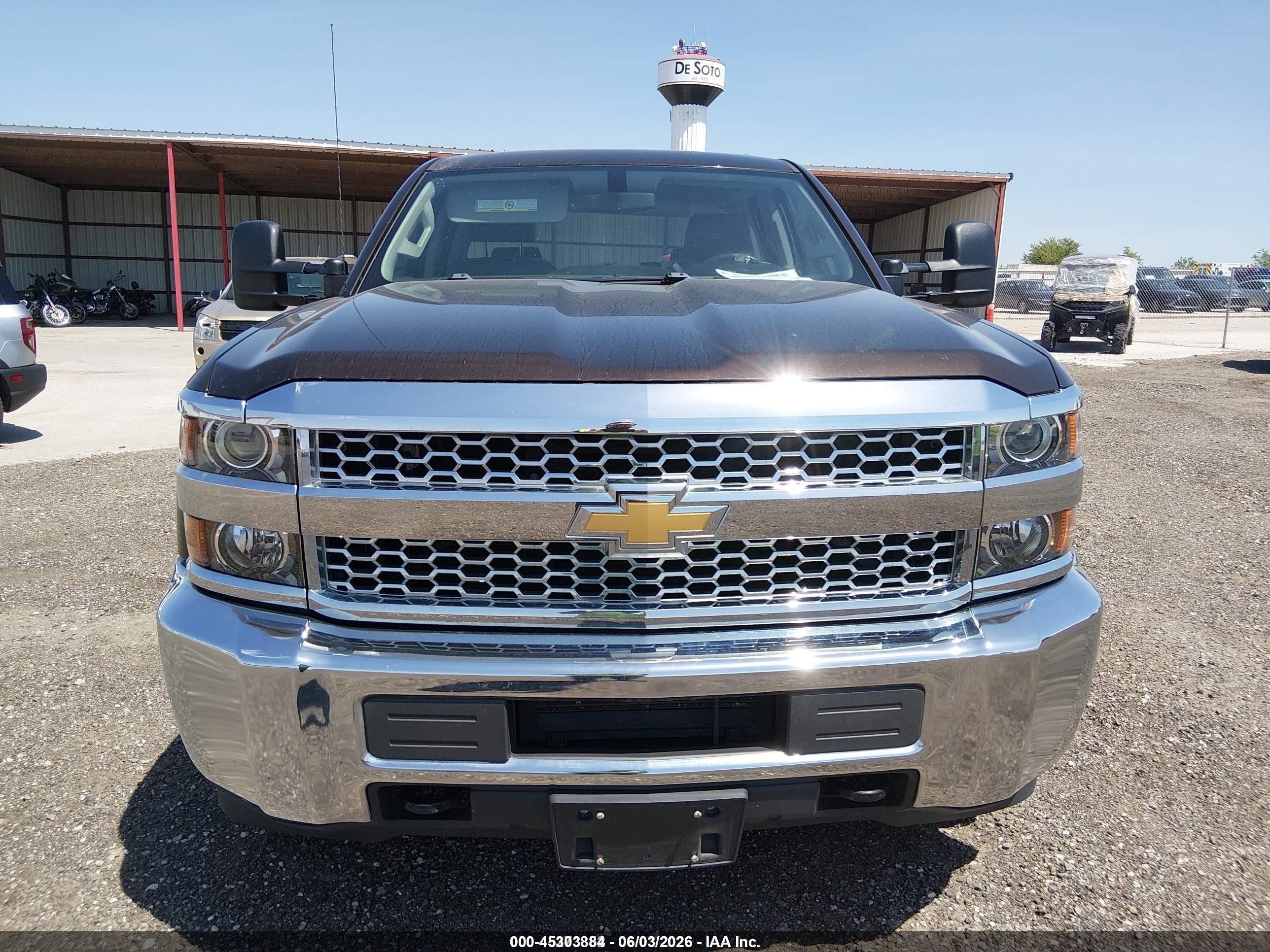 2019 Chevrolet Silverado 2500hd Wt Brown vin: 2GC2CREG4K1176518
