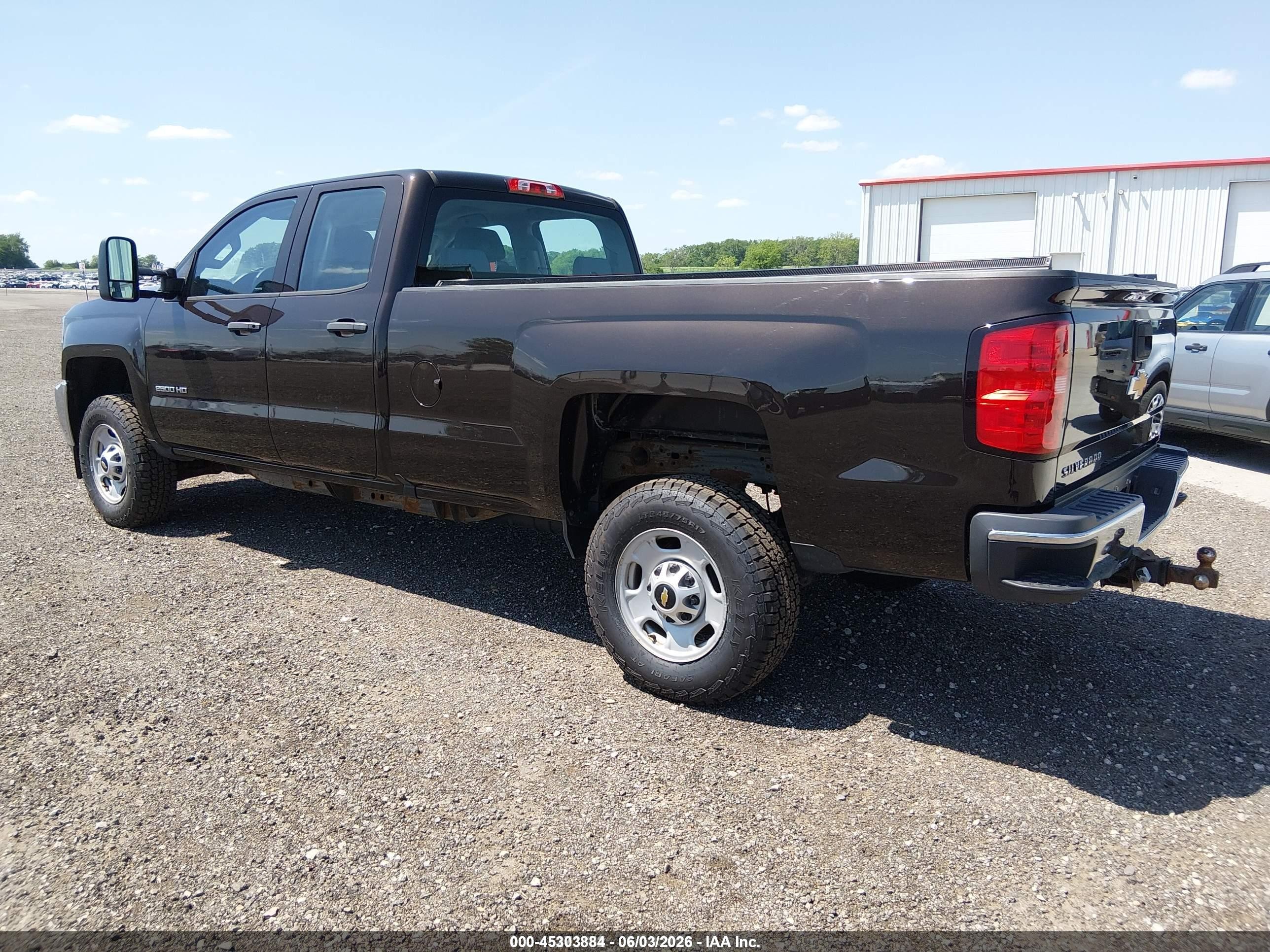 2019 Chevrolet Silverado 2500hd Wt Brown vin: 2GC2CREG4K1176518